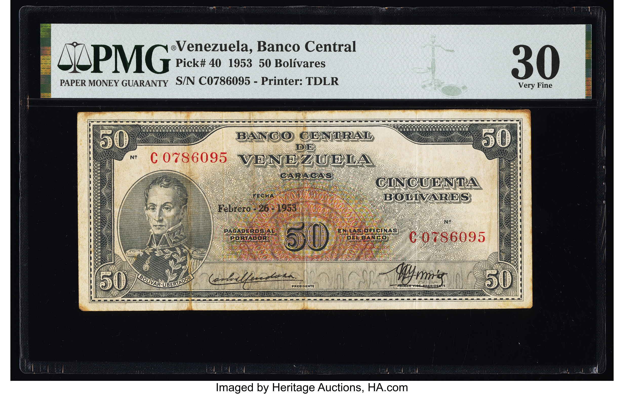 image for: Venezuela  50 bol?vares(B310a)