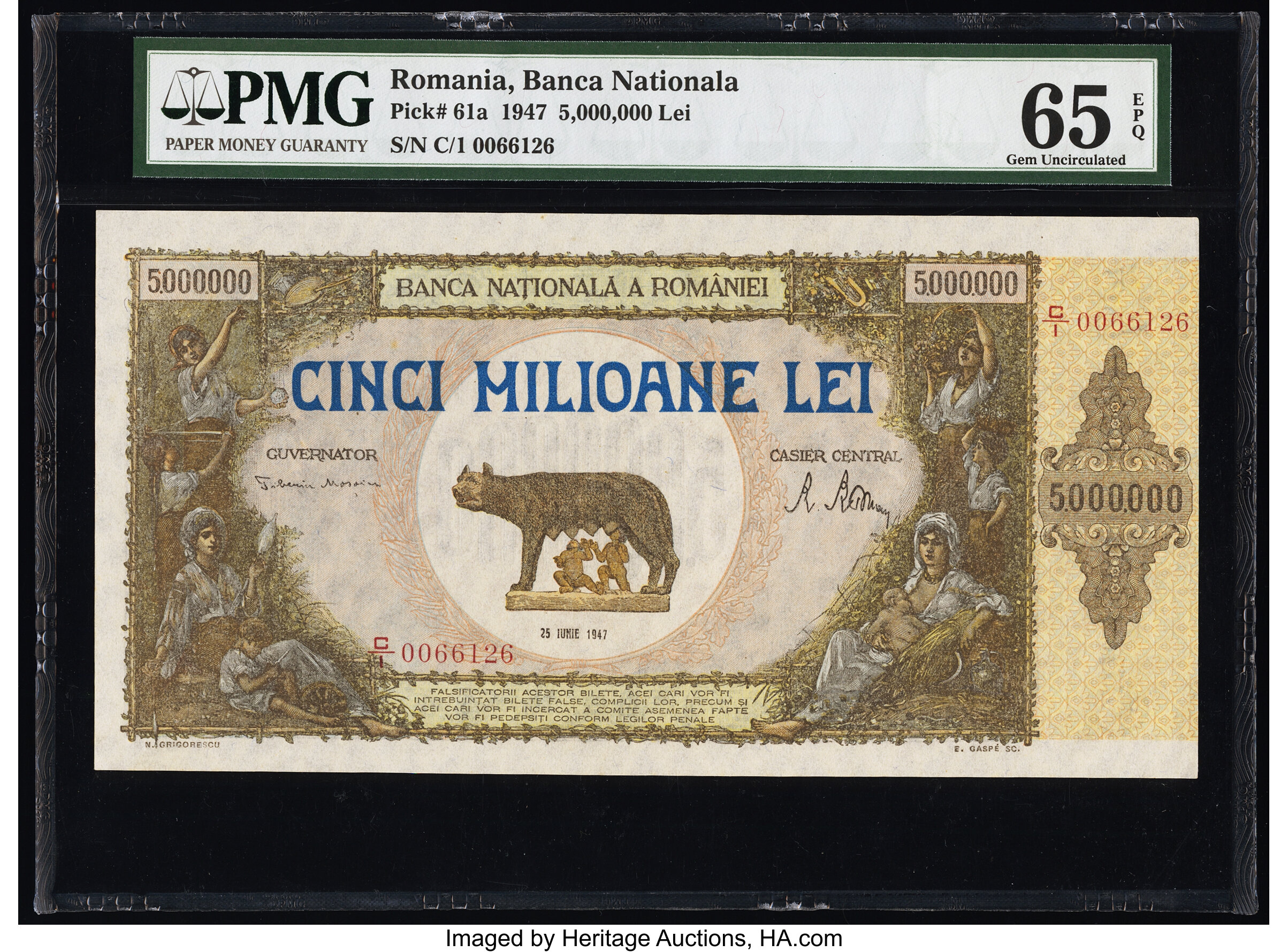 image for: Romania  5,000,000 lei (B241as)