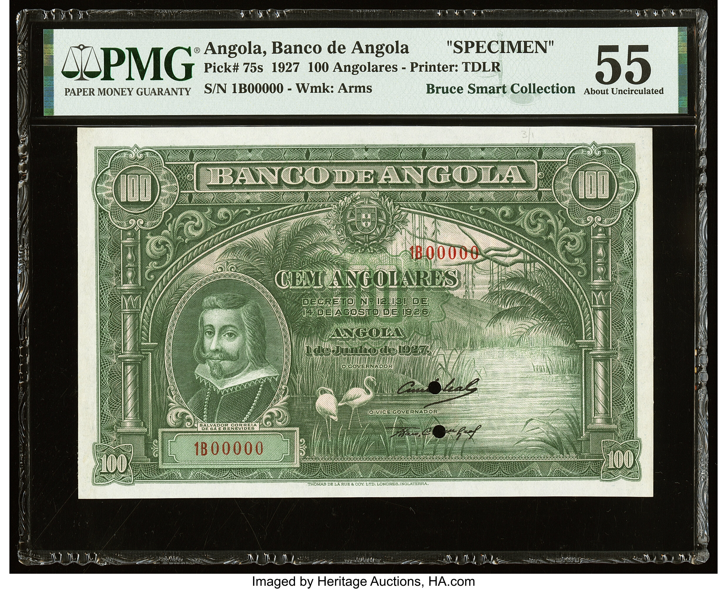 image for: Angola  100 angolares(B405cs2)
