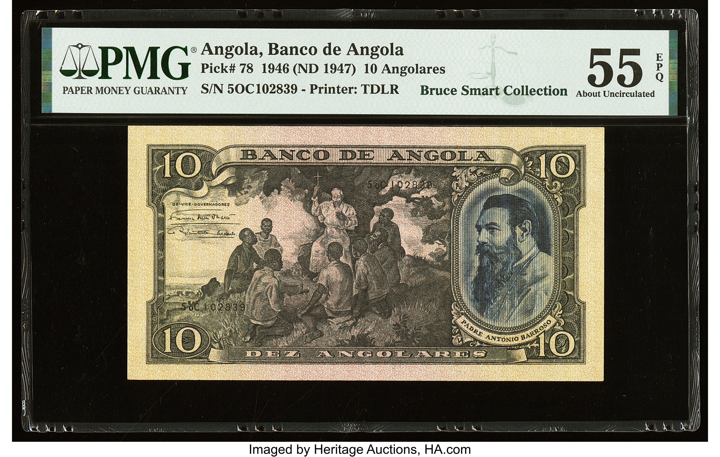 image for: Angola  10 angolares(B408as)