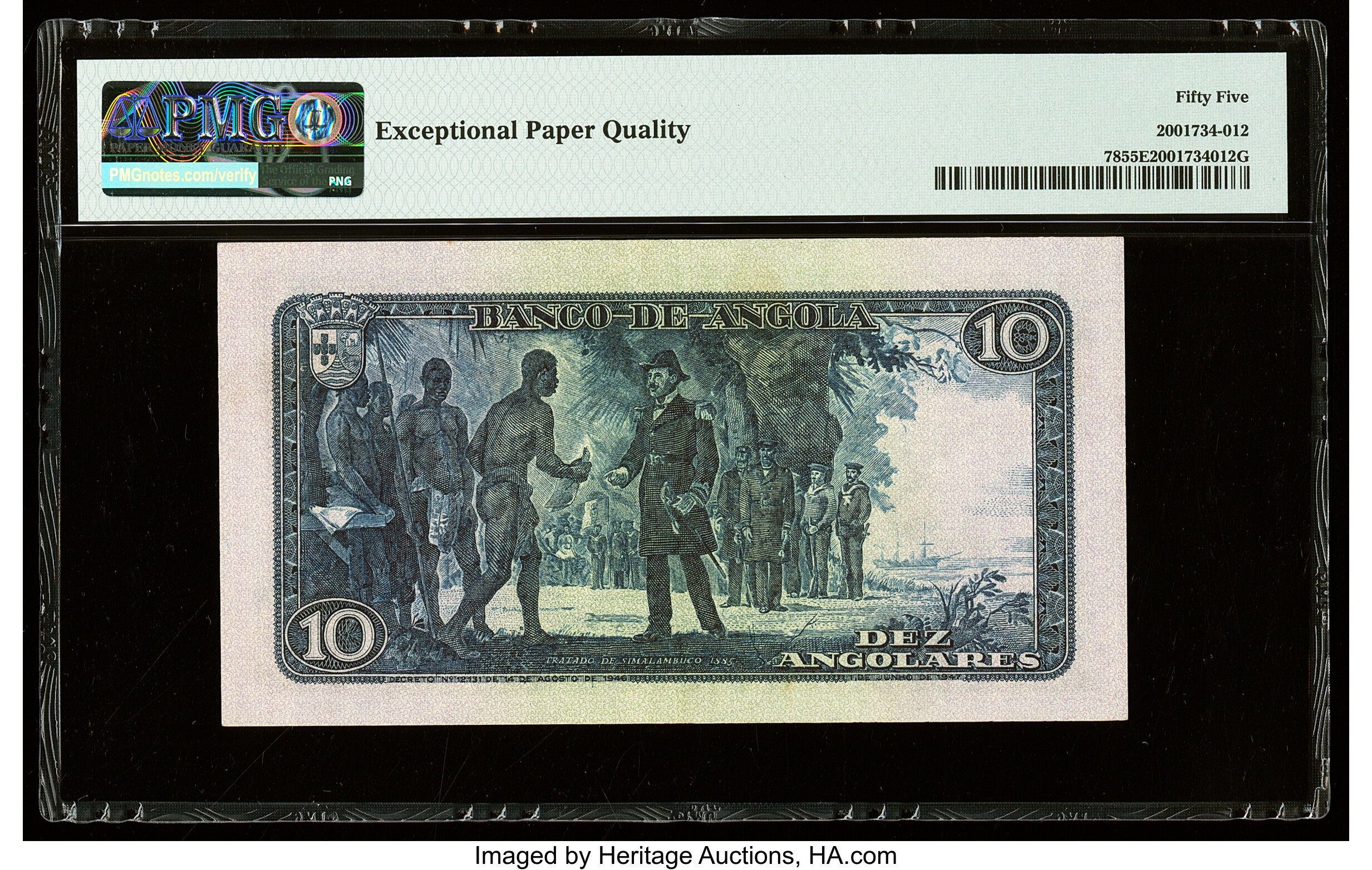 image for: Angola  10 angolares(B408as)