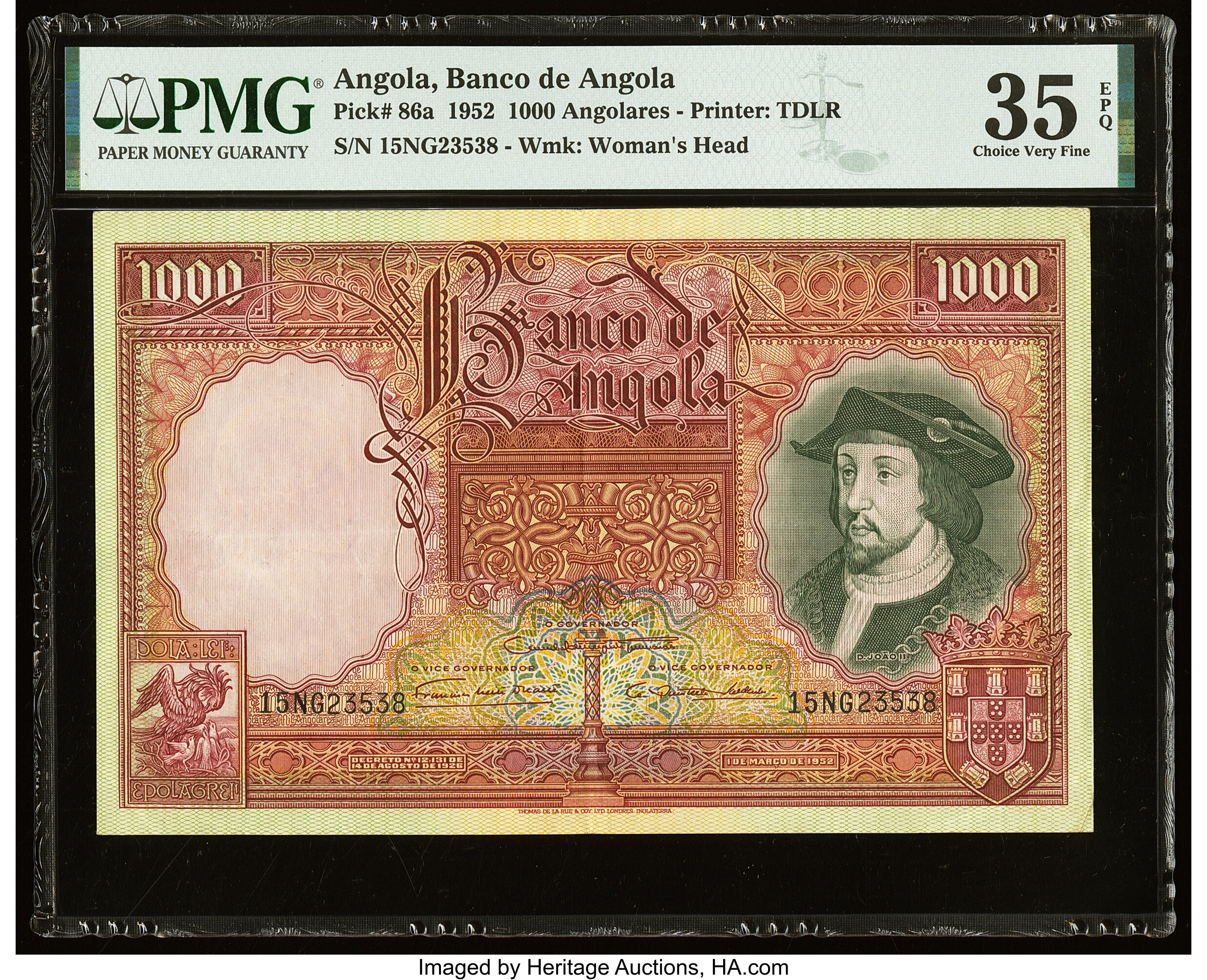 image for: Angola  100 angolares(B411bs1)