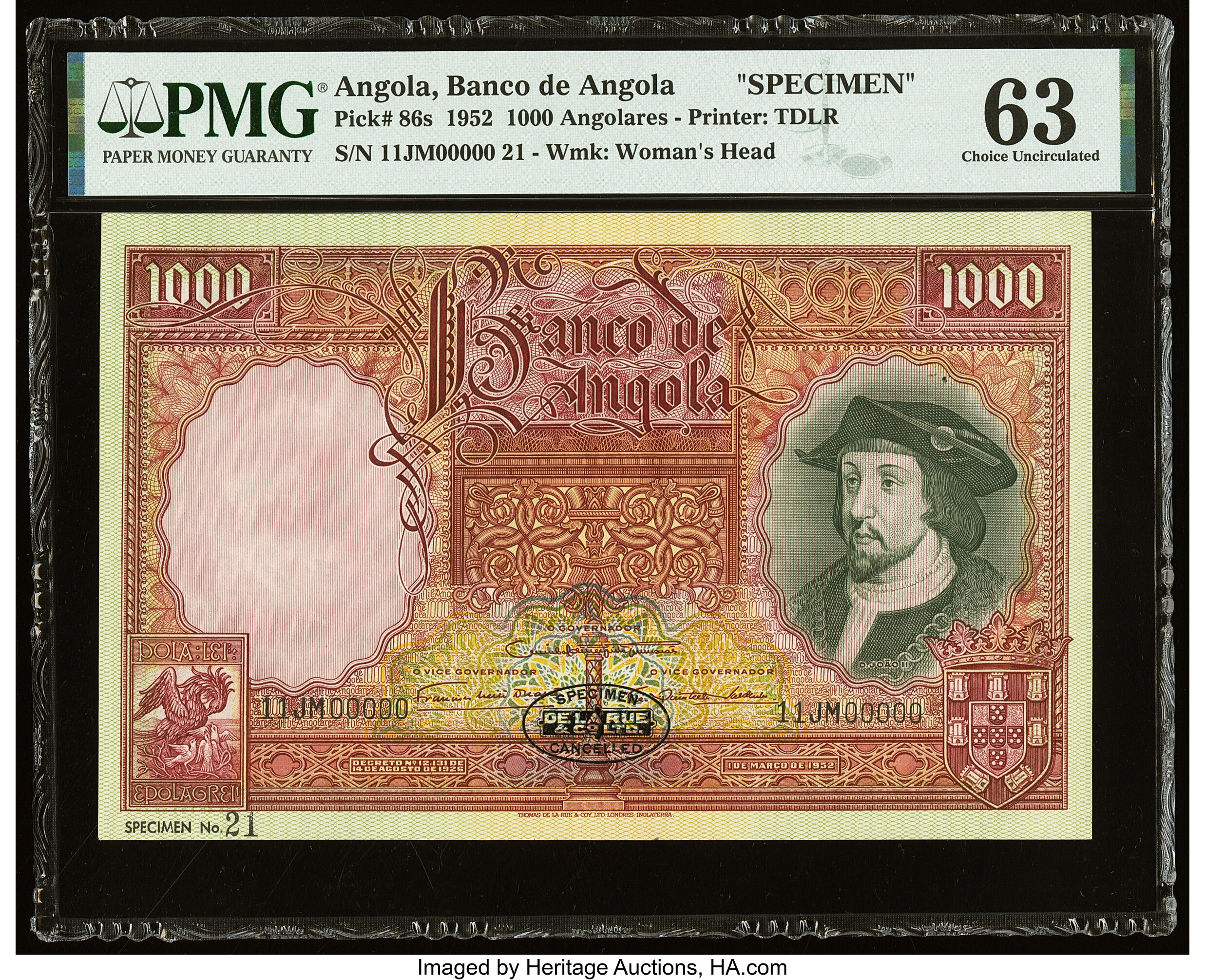 image for: Angola  1,000 angolares(B412b)