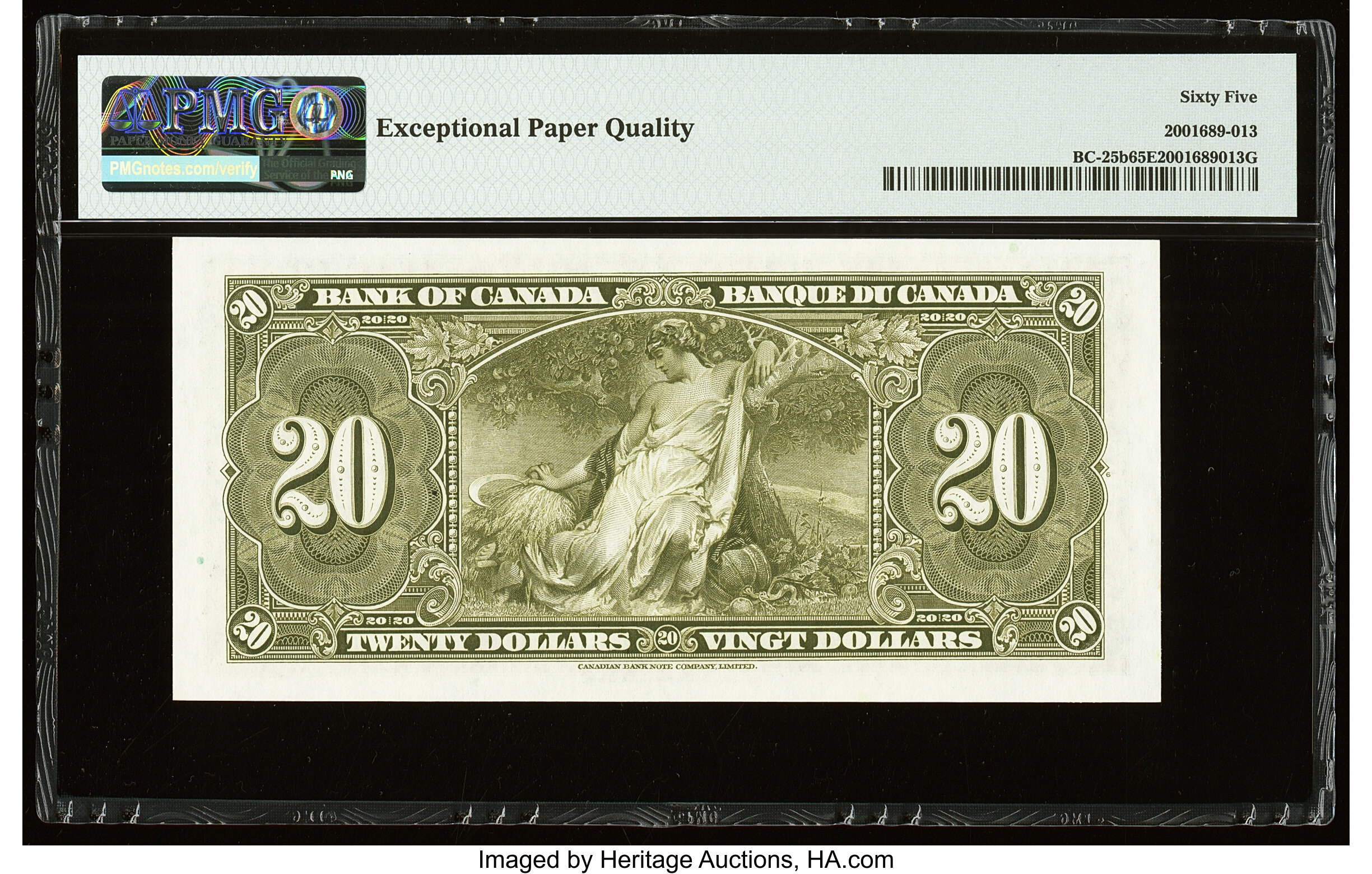 image for: Canada  20 dollars (B325c)