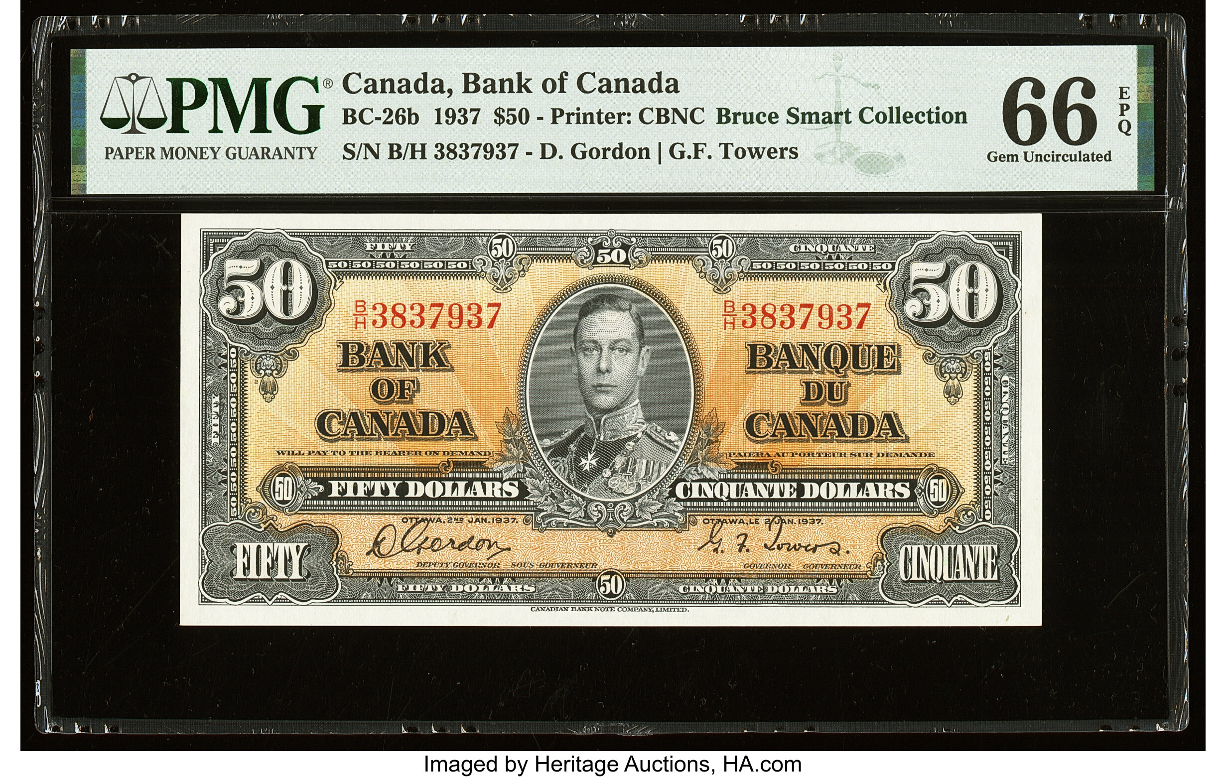image for: Canada  50 dollars (B326a)