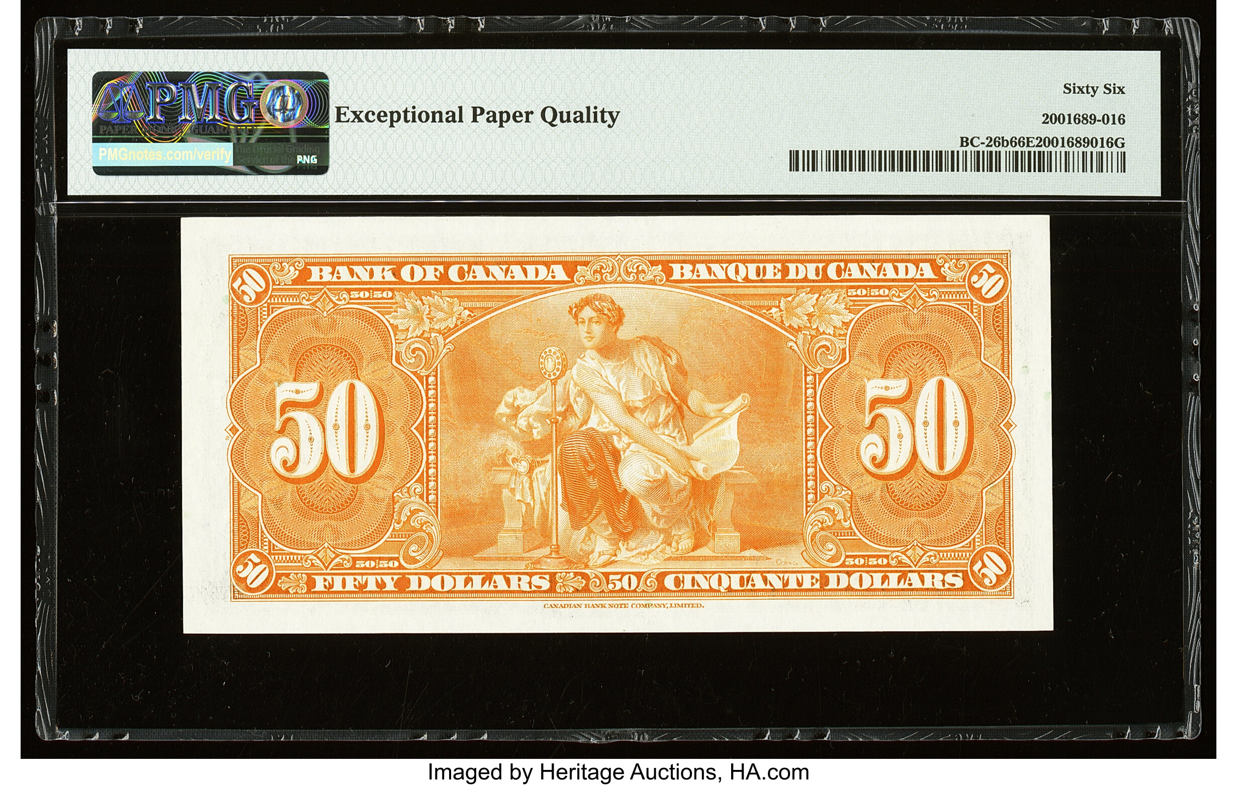 image for: Canada  50 dollars (B326a)