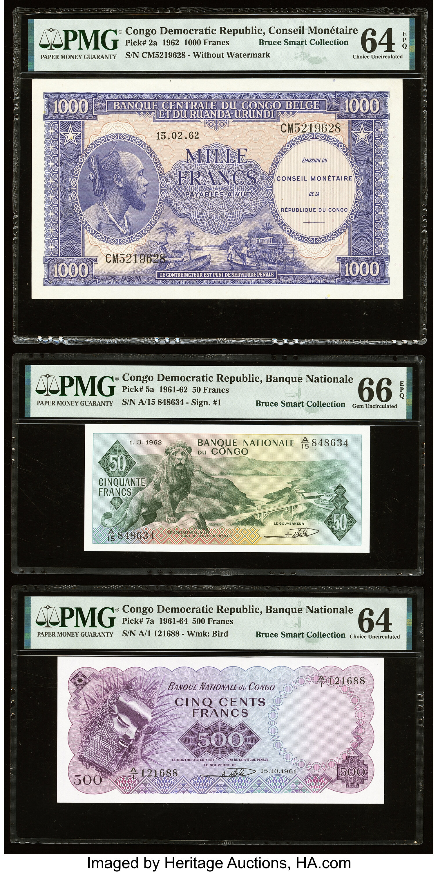 image for: Congo Democratic Republic  500 francs(B204b)