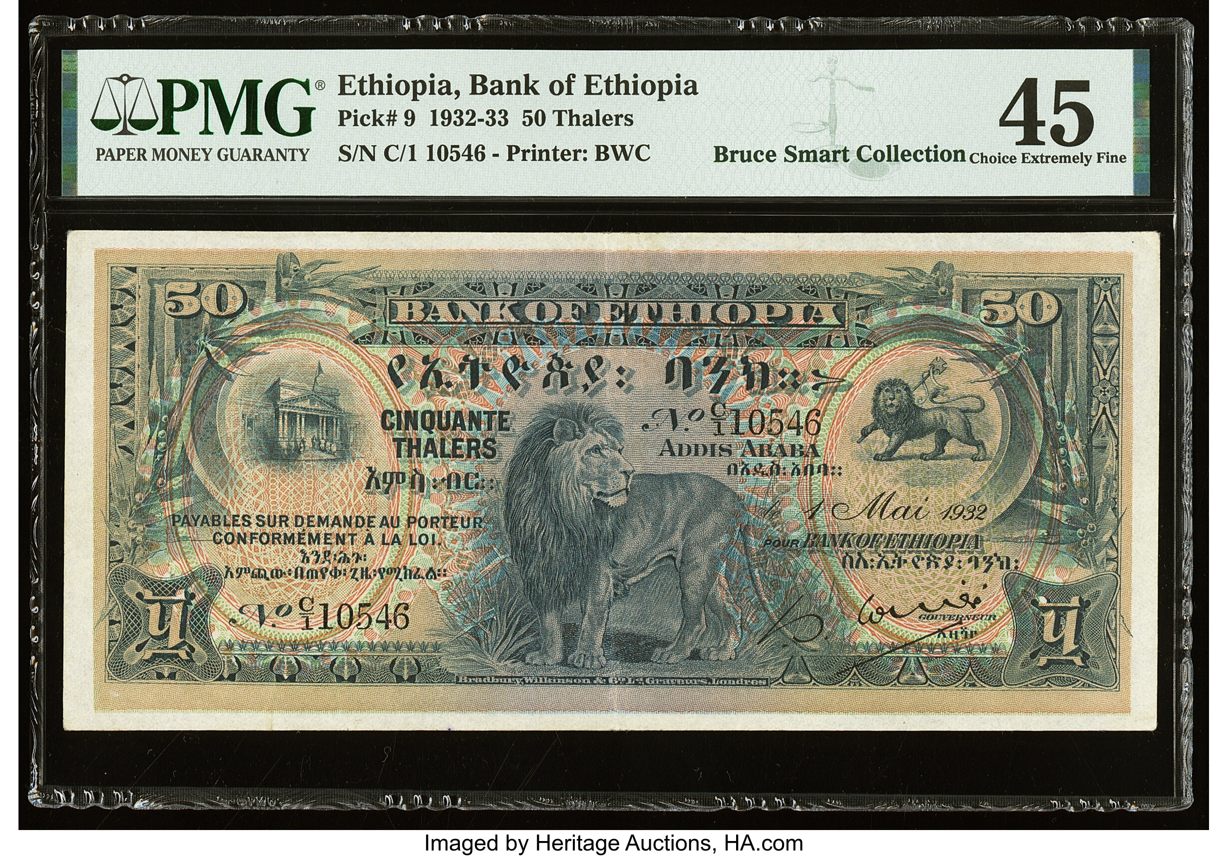 image for: Ethiopia  50 thalers(B104b)