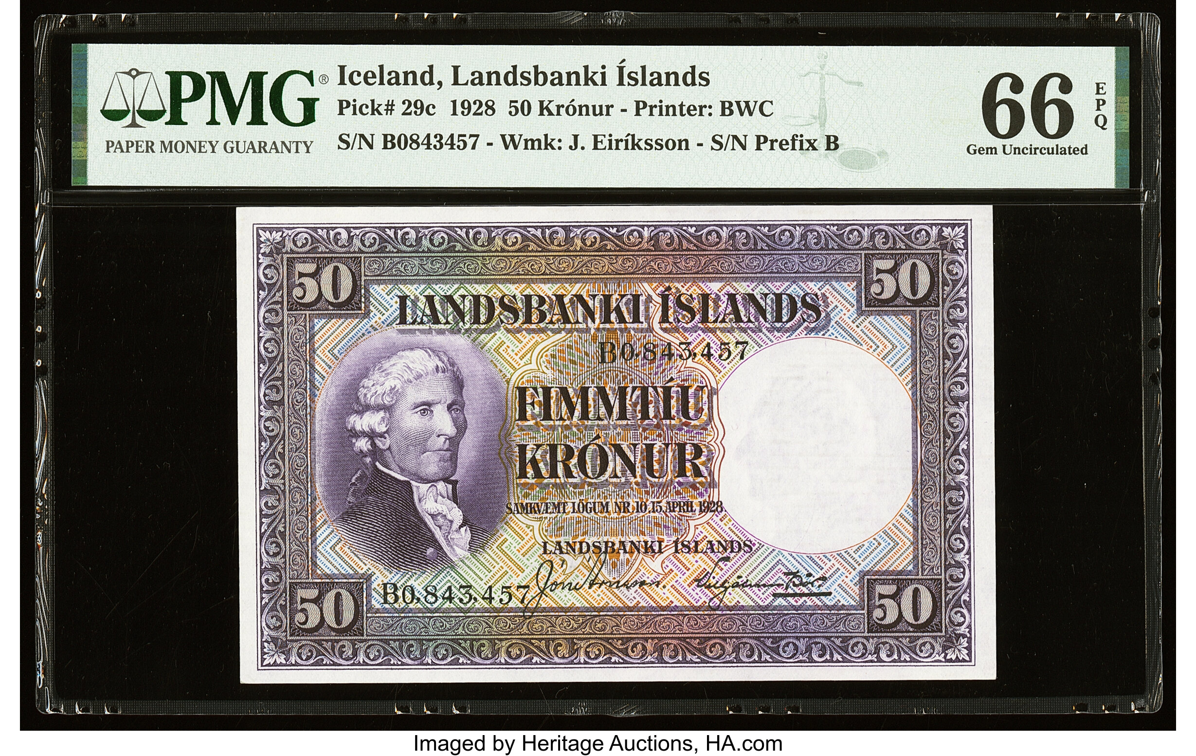 image for: Iceland  50 kr?nur (B607a2s)