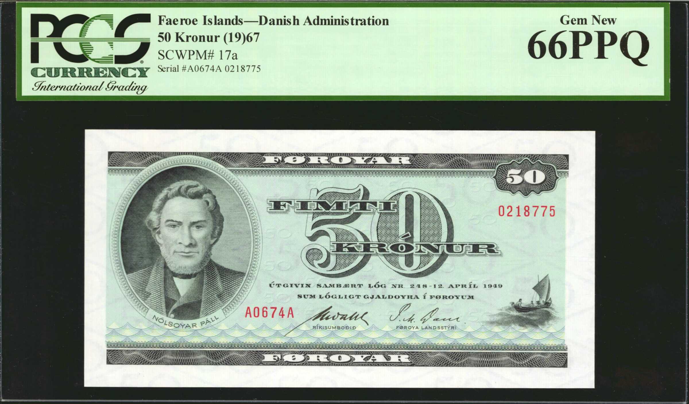 image for: Faroe Islands  100 kr?nur (B205cz)