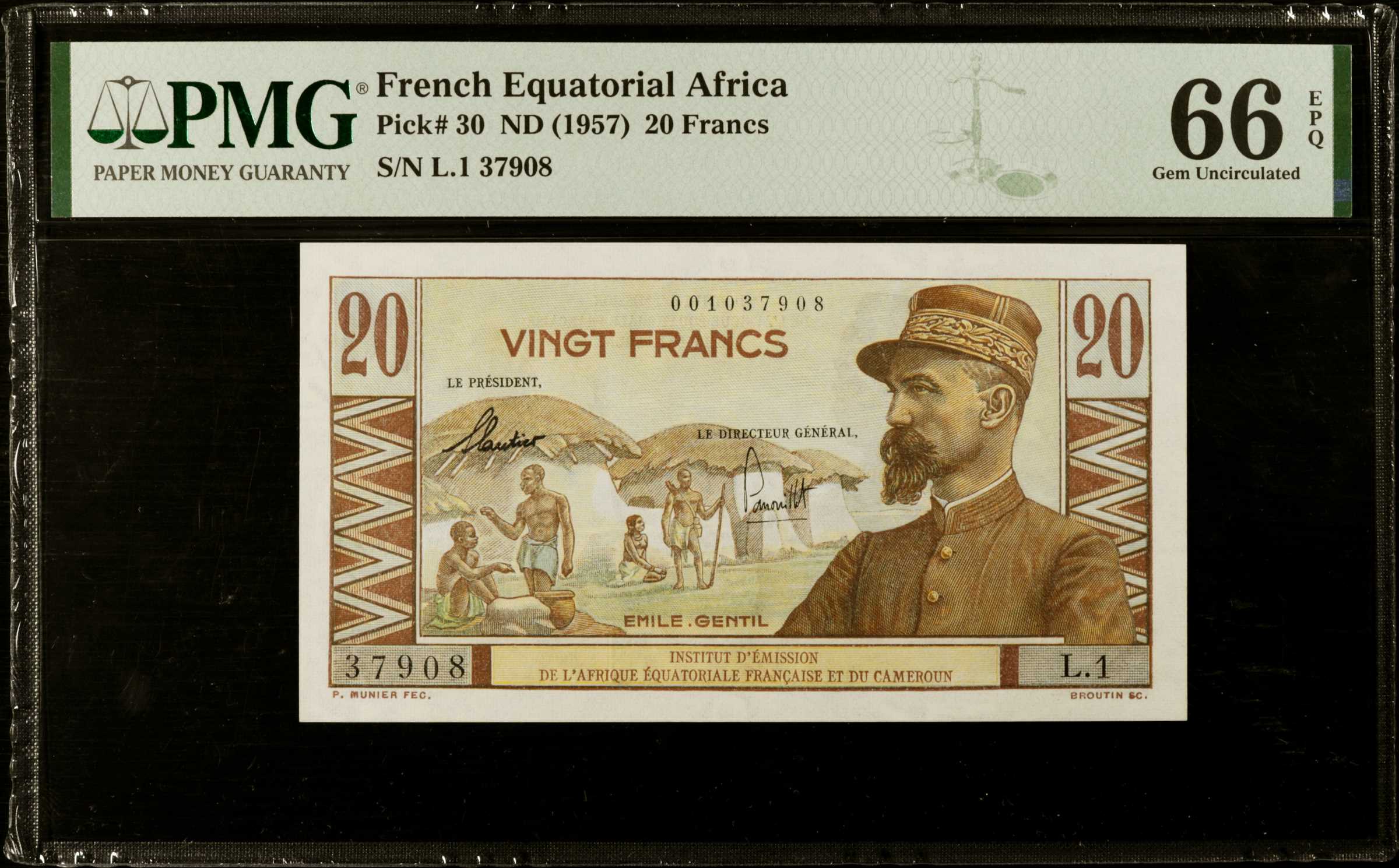  No date Sig 1: Panouillot/Gautier Series 1 - 7 Intro: 1957 