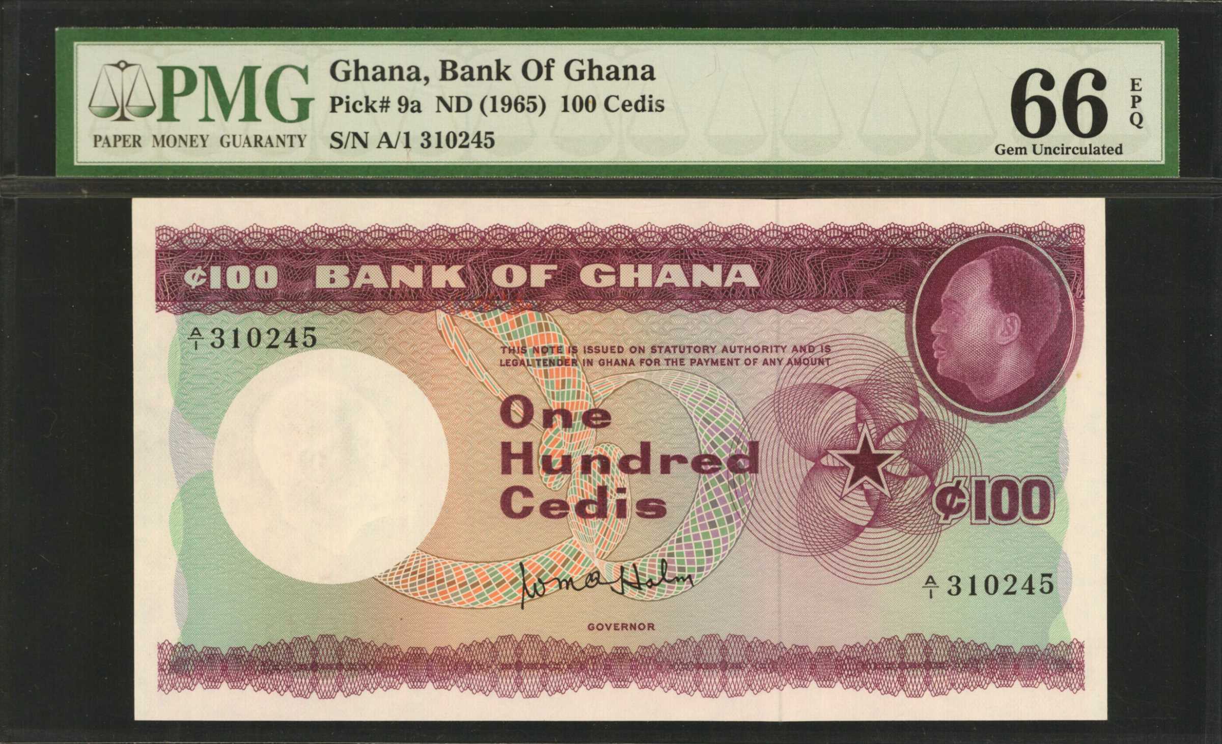 image for: Ghana  1,000 cedis (B110a)