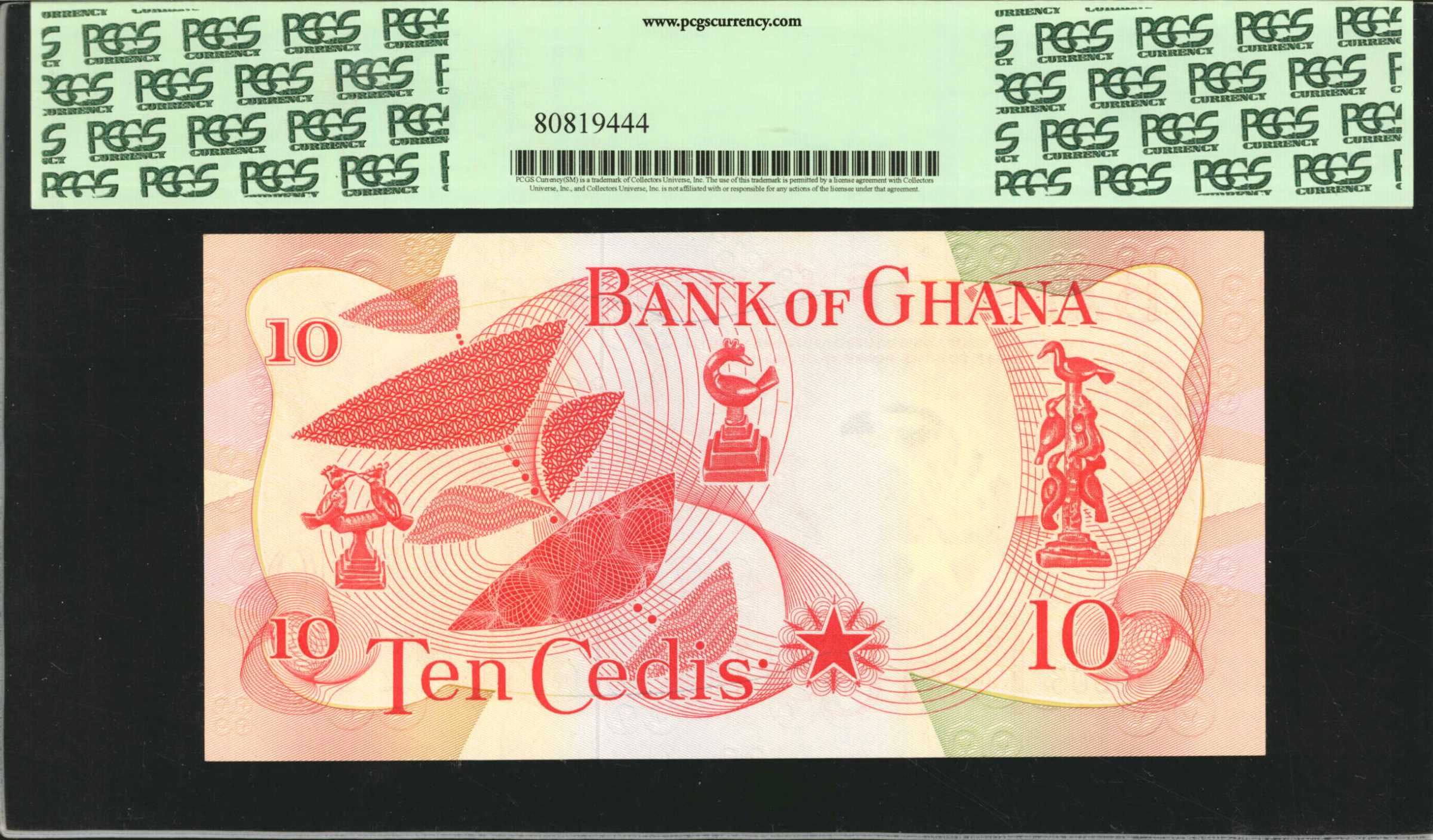image for: Ghana  10 cedis (B113b)