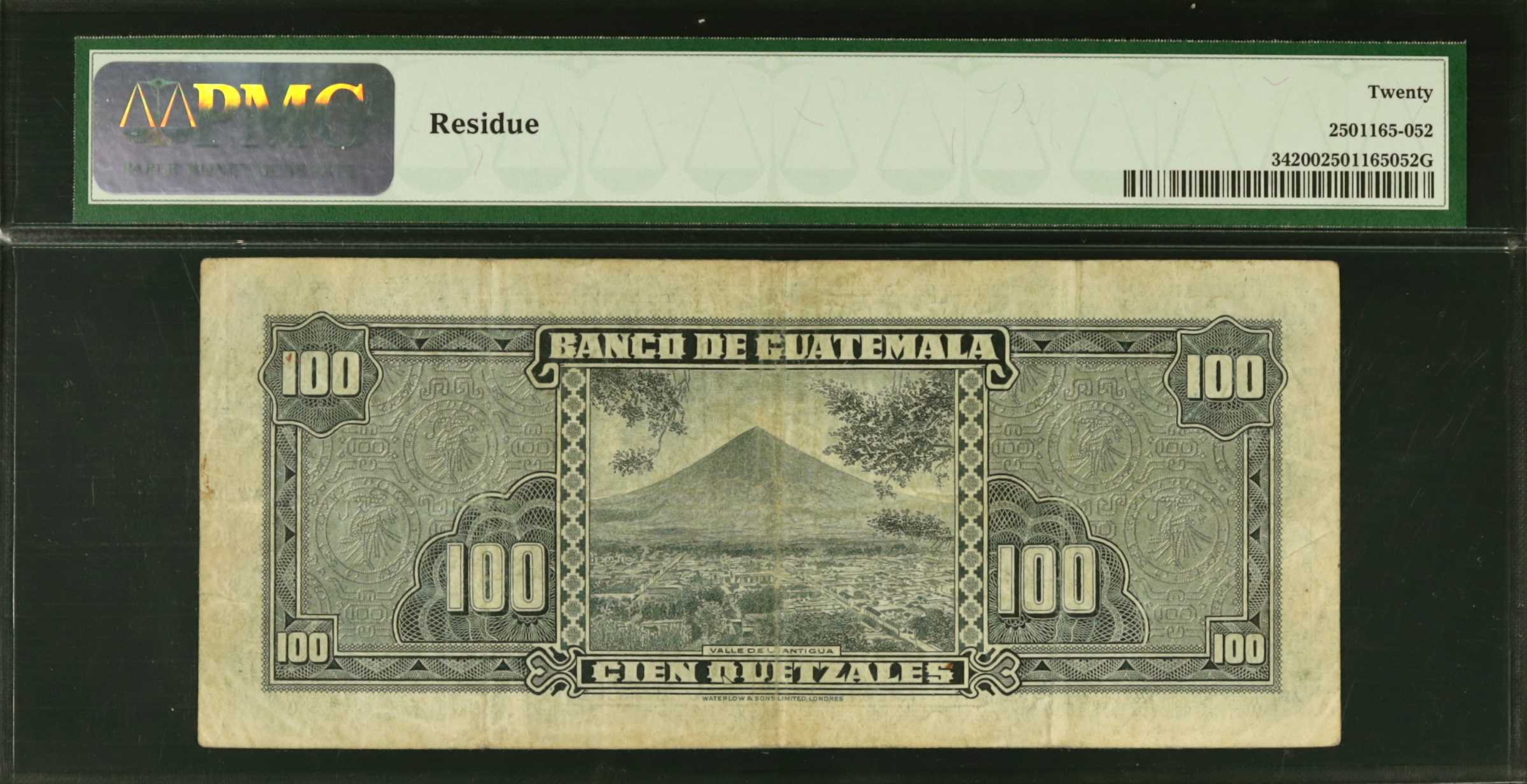 image for: Guatemala  100 quetzales (B516e)