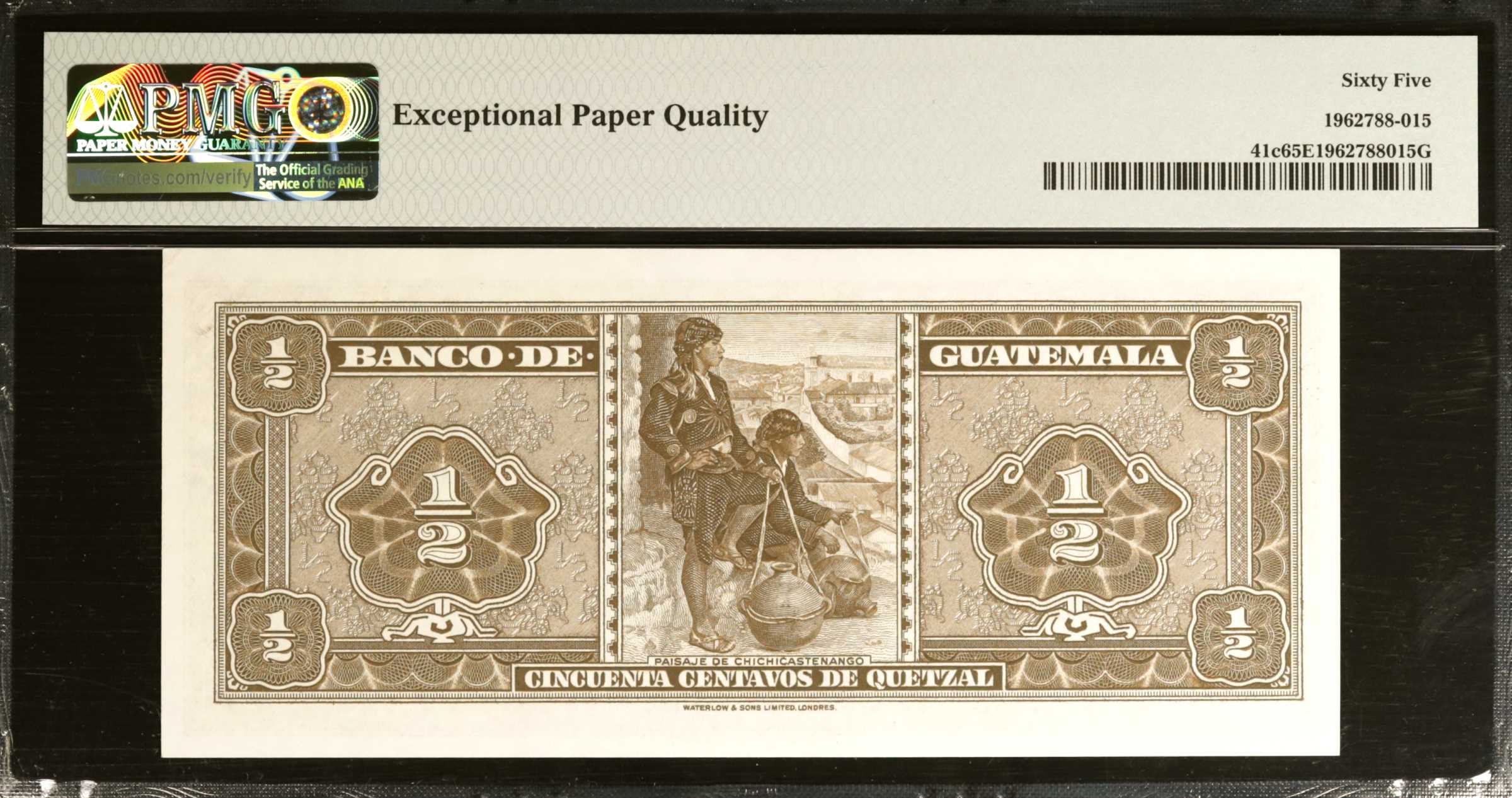 image for: Guatemala  1/2 quetzal (B523b)
