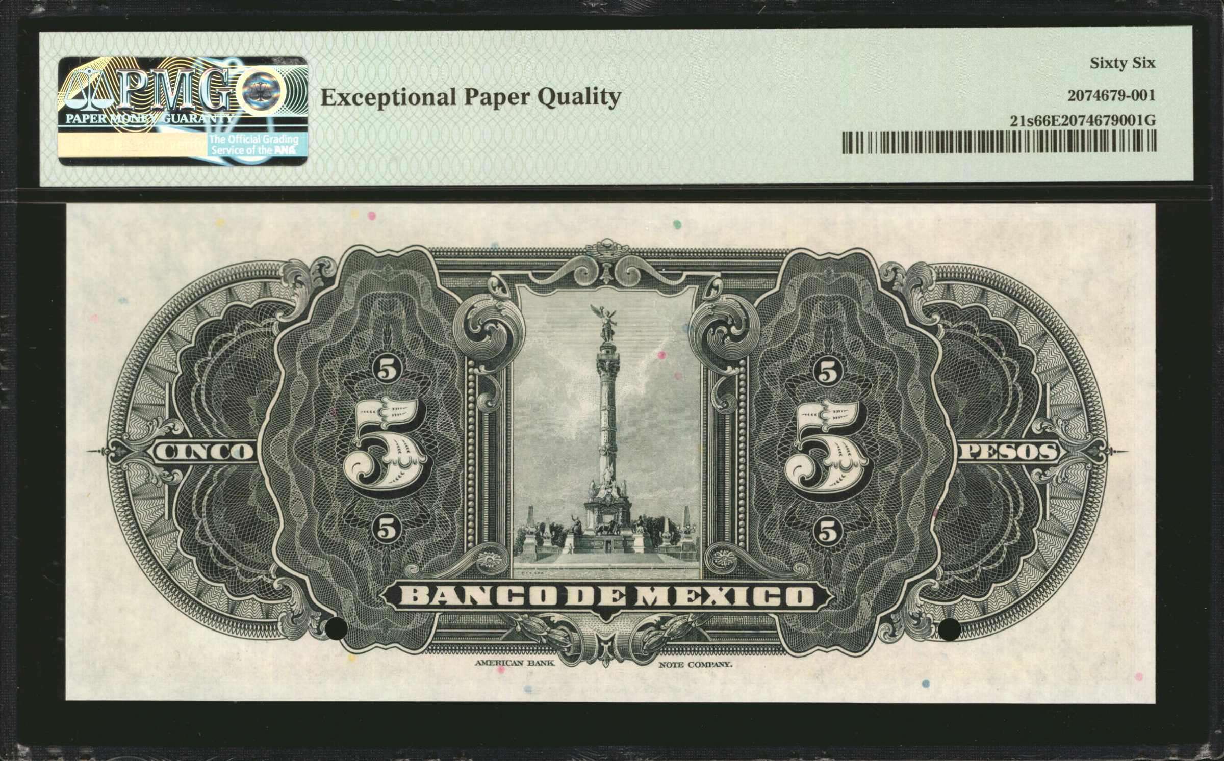 image for: Mexico  5 pesos(B601d)