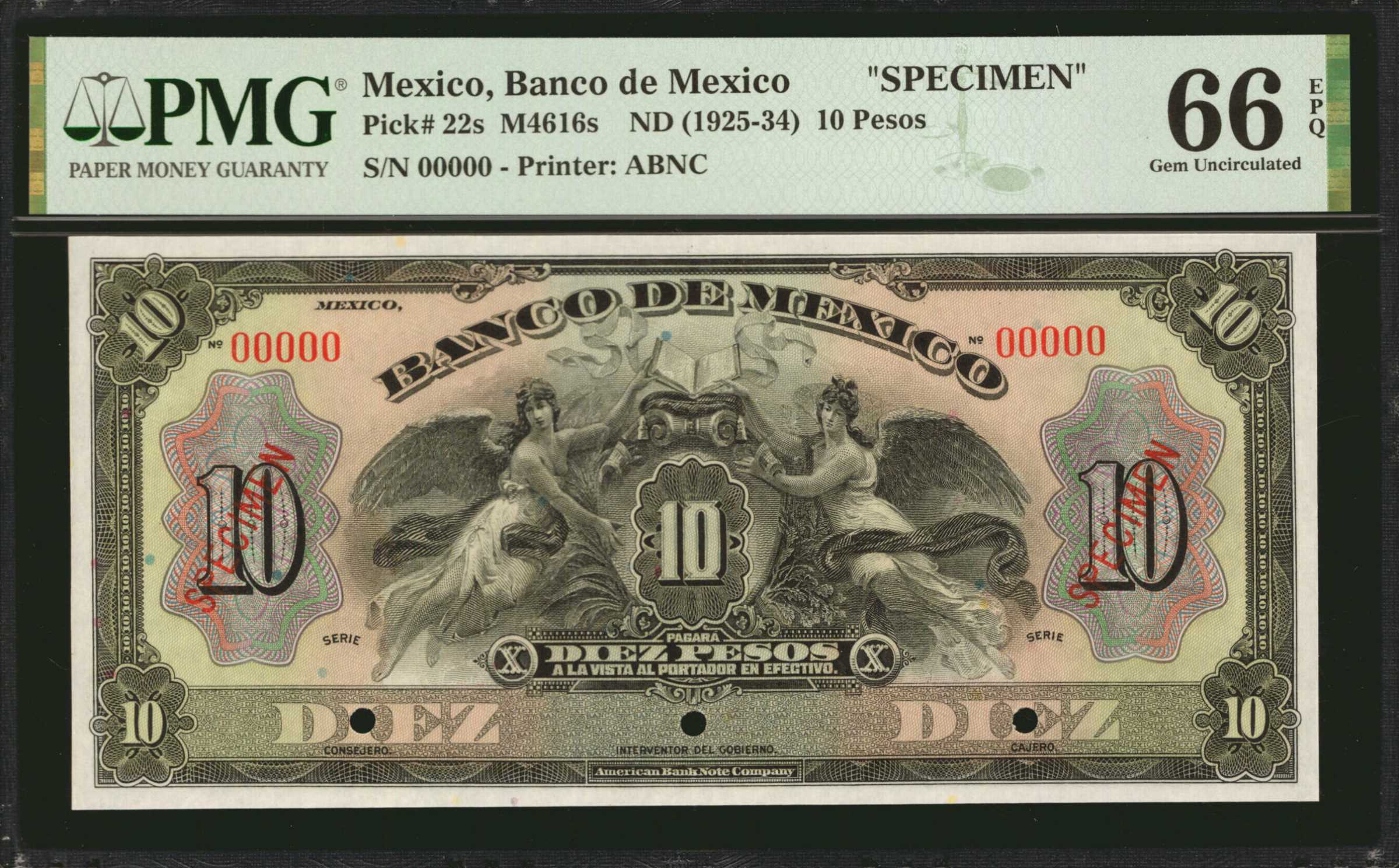 image for: Mexico  10 pesos(B602d)