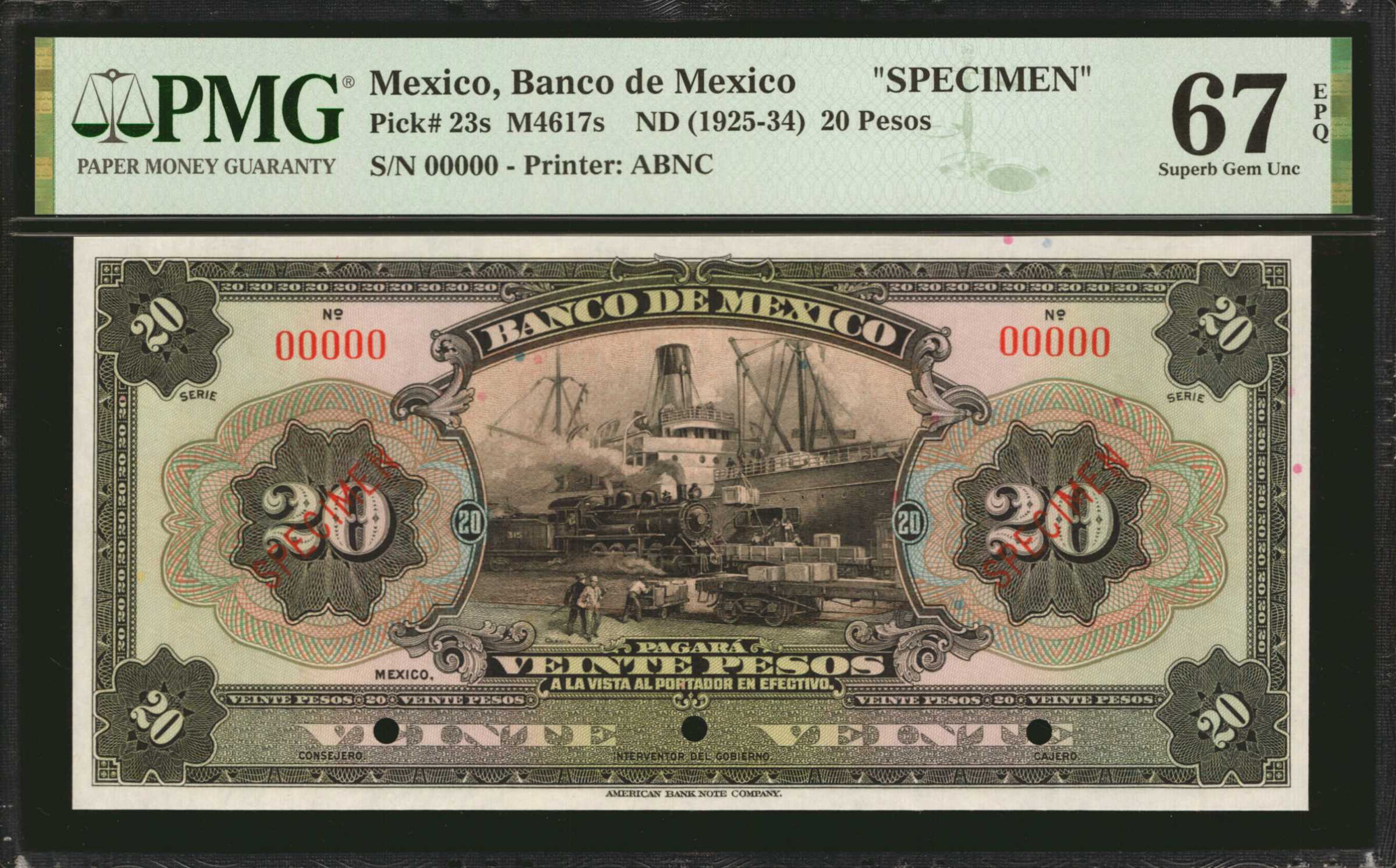 image for: Mexico  20 pesos(B603b)