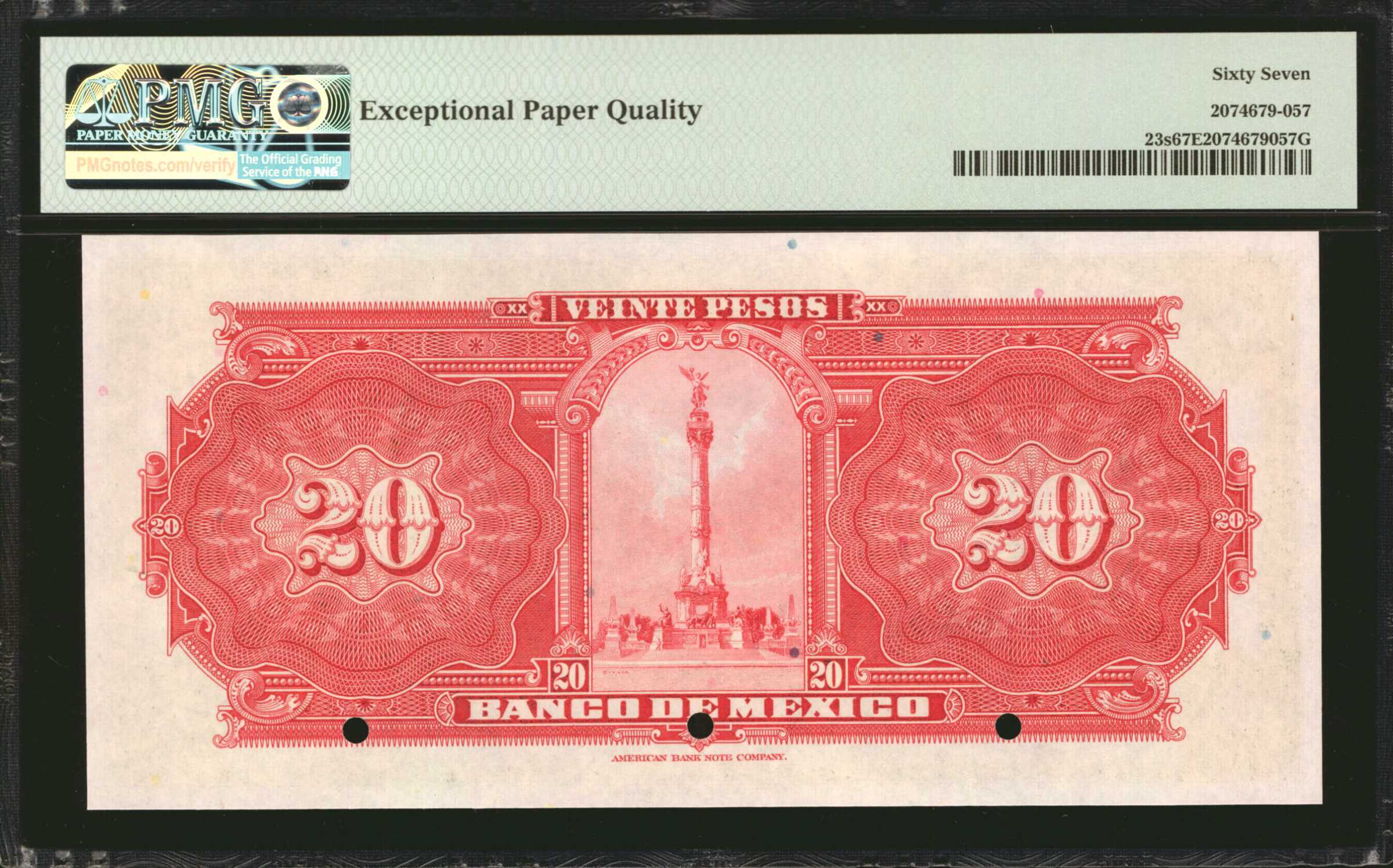 image for: Mexico  20 pesos(B603g)