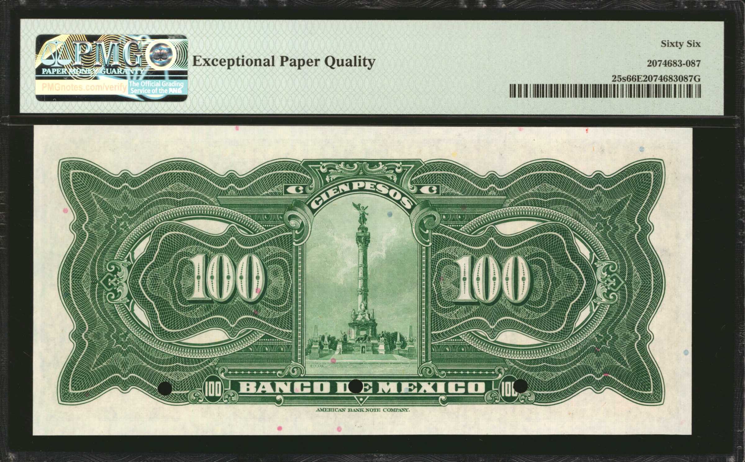 image for: Mexico  100 pesos(B605a)