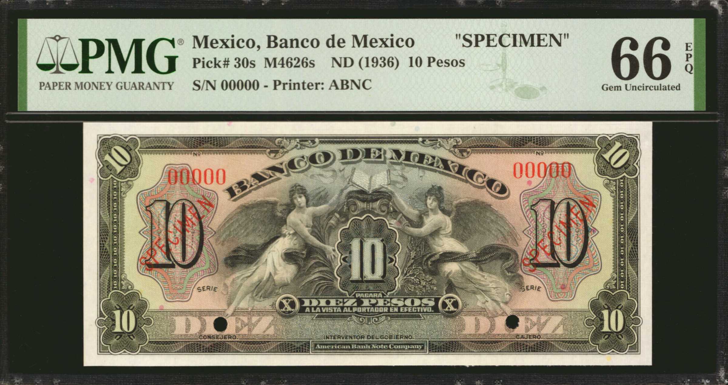 image for: Mexico  10 pesos(B609a)