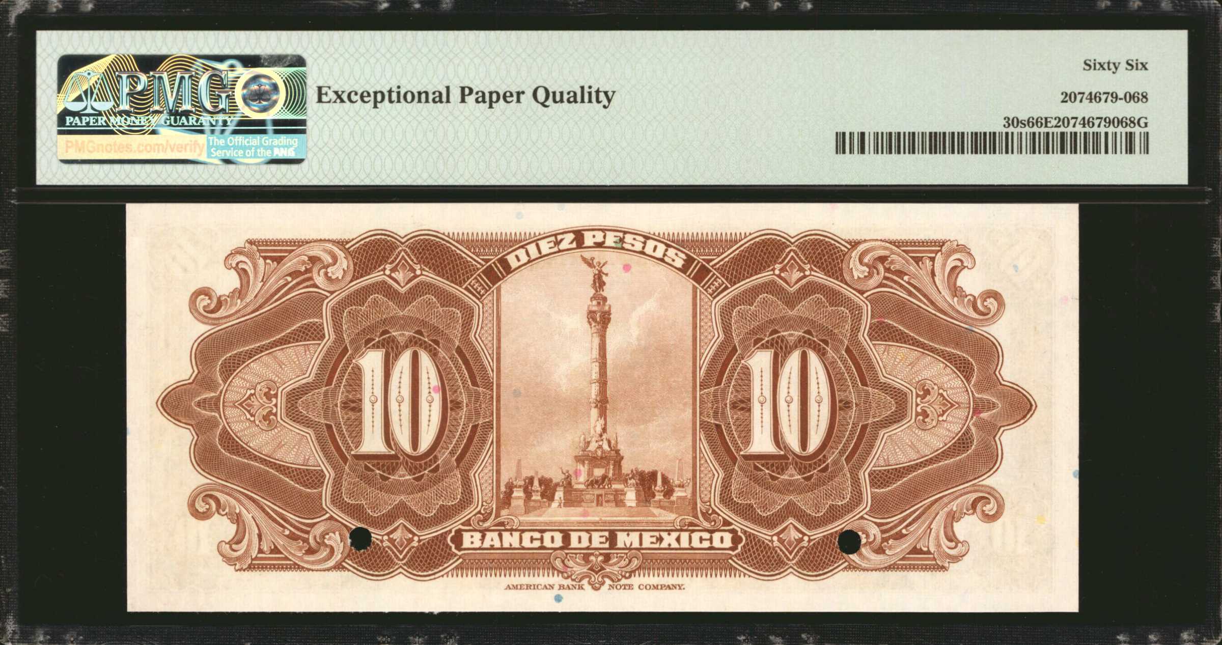 image for: Mexico  10 pesos(B609a)