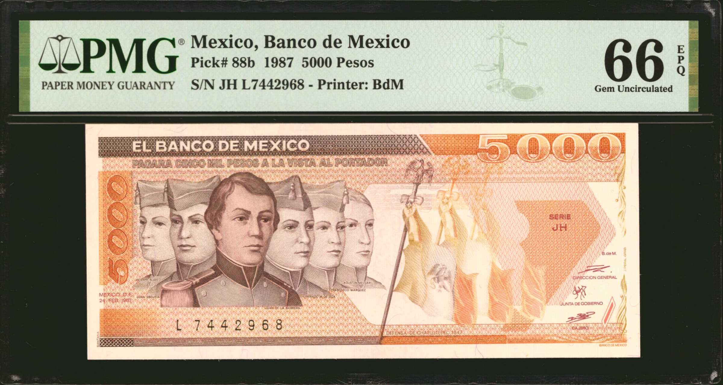 image for: Mexico  200 pesos (B688b)
