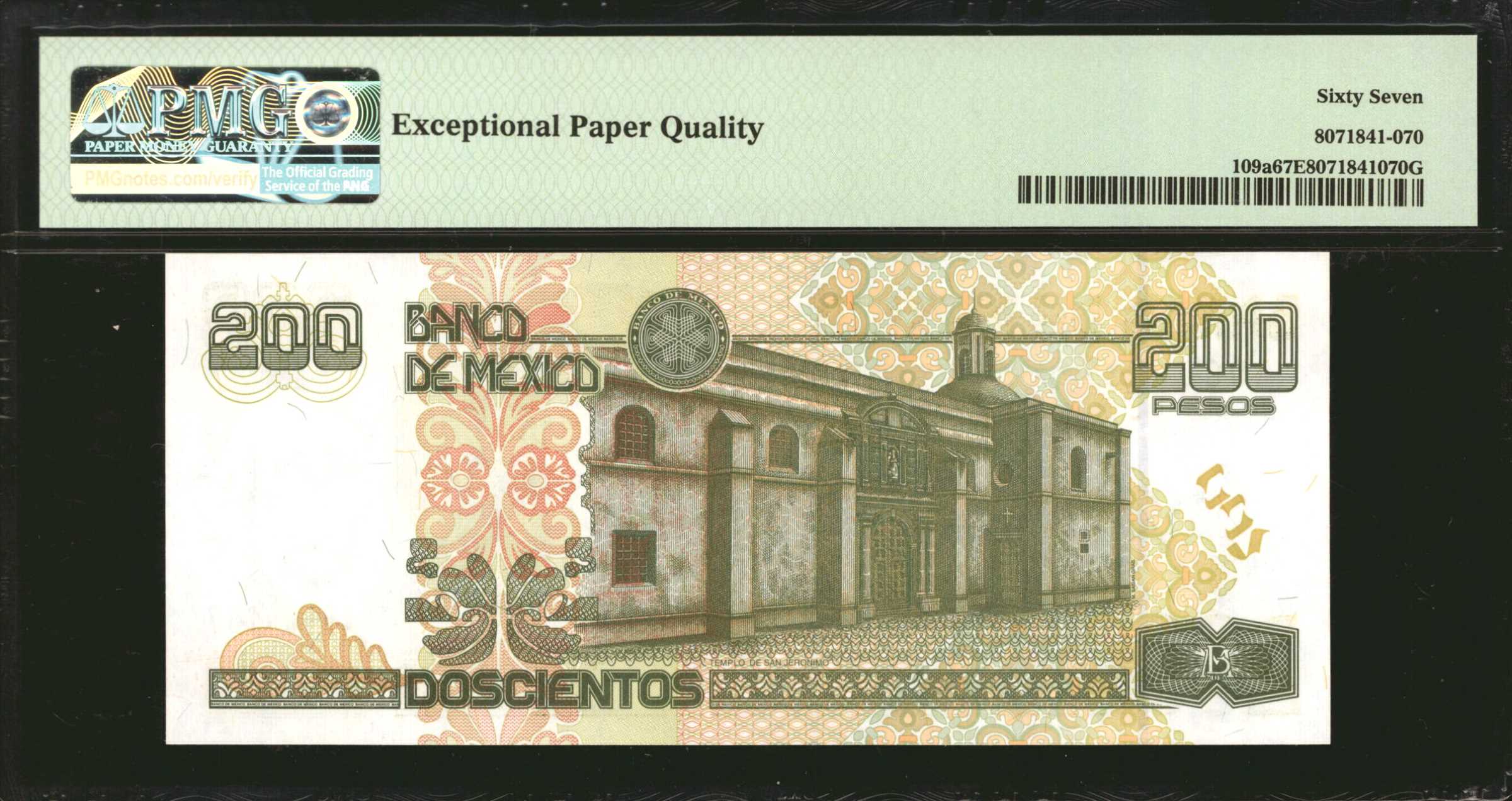 image for: Mexico  200 pesos (B688c)