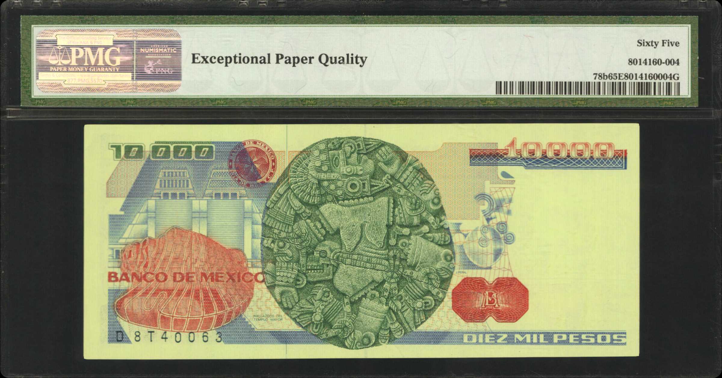 image for: Mexico  10,000 pesos(B666c)