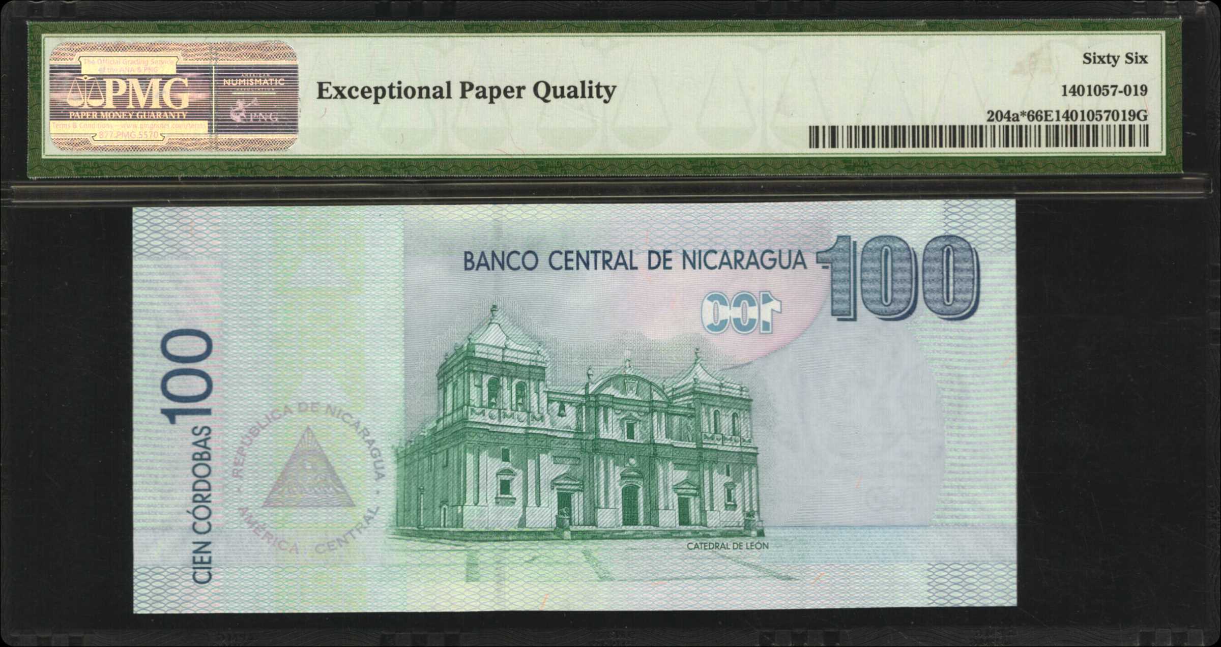 image for: Nicaragua  100 c?rdobas (B500a)