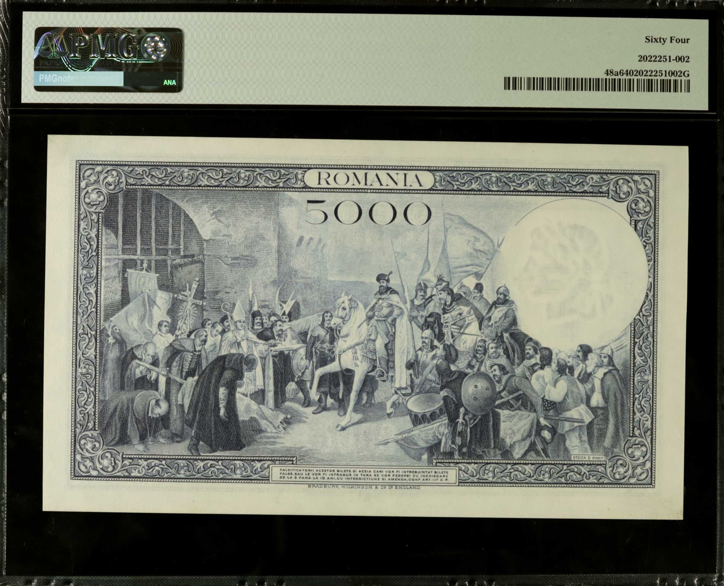 image for: Romania  5,000 lei (B230as)