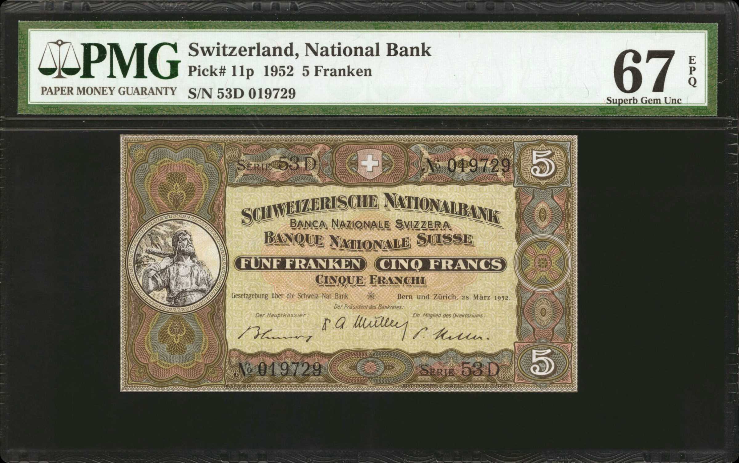 image for: Switzerland  5 francs (B305p)