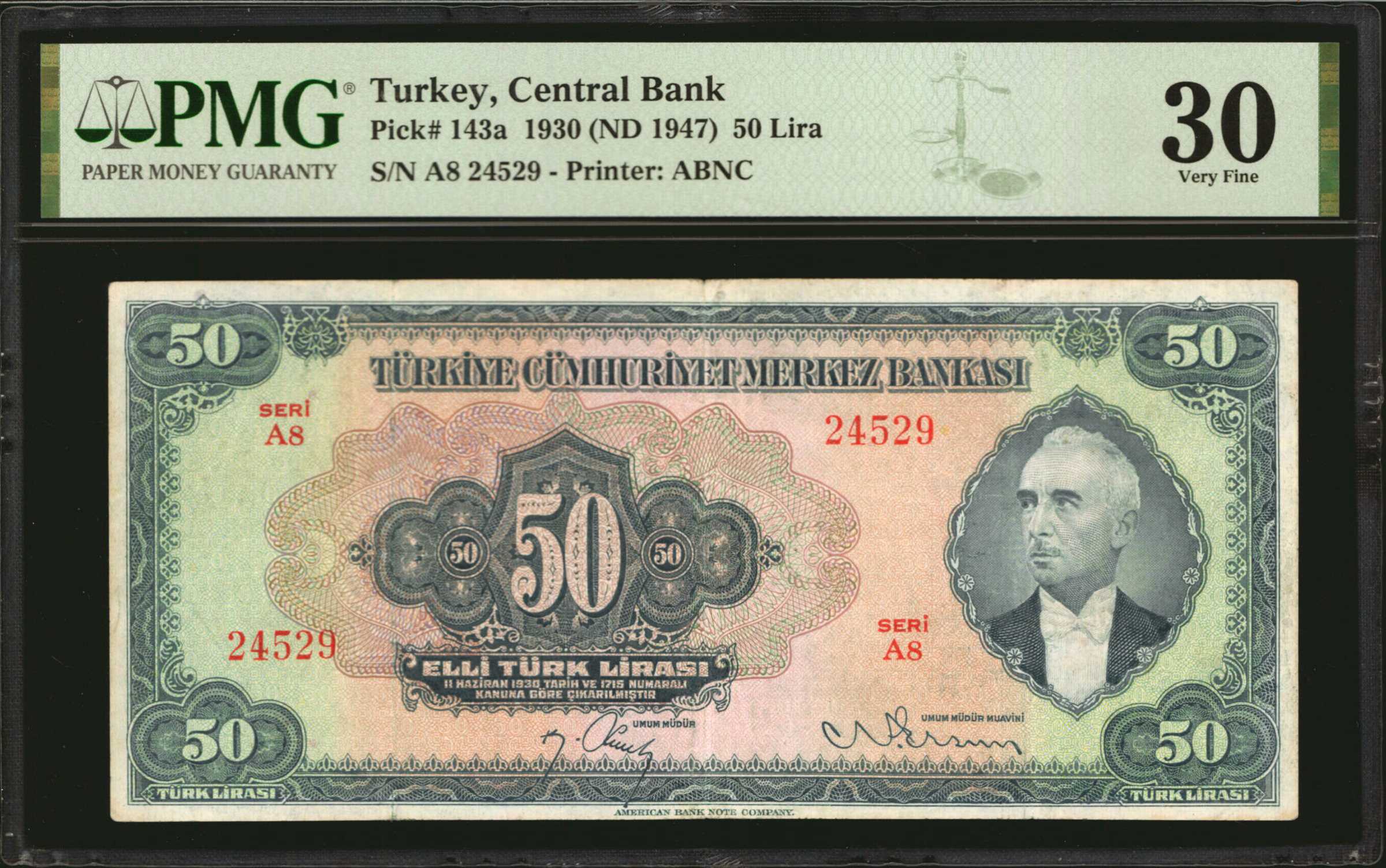 image for: Turkey  50 T?rk liras? (B226a)