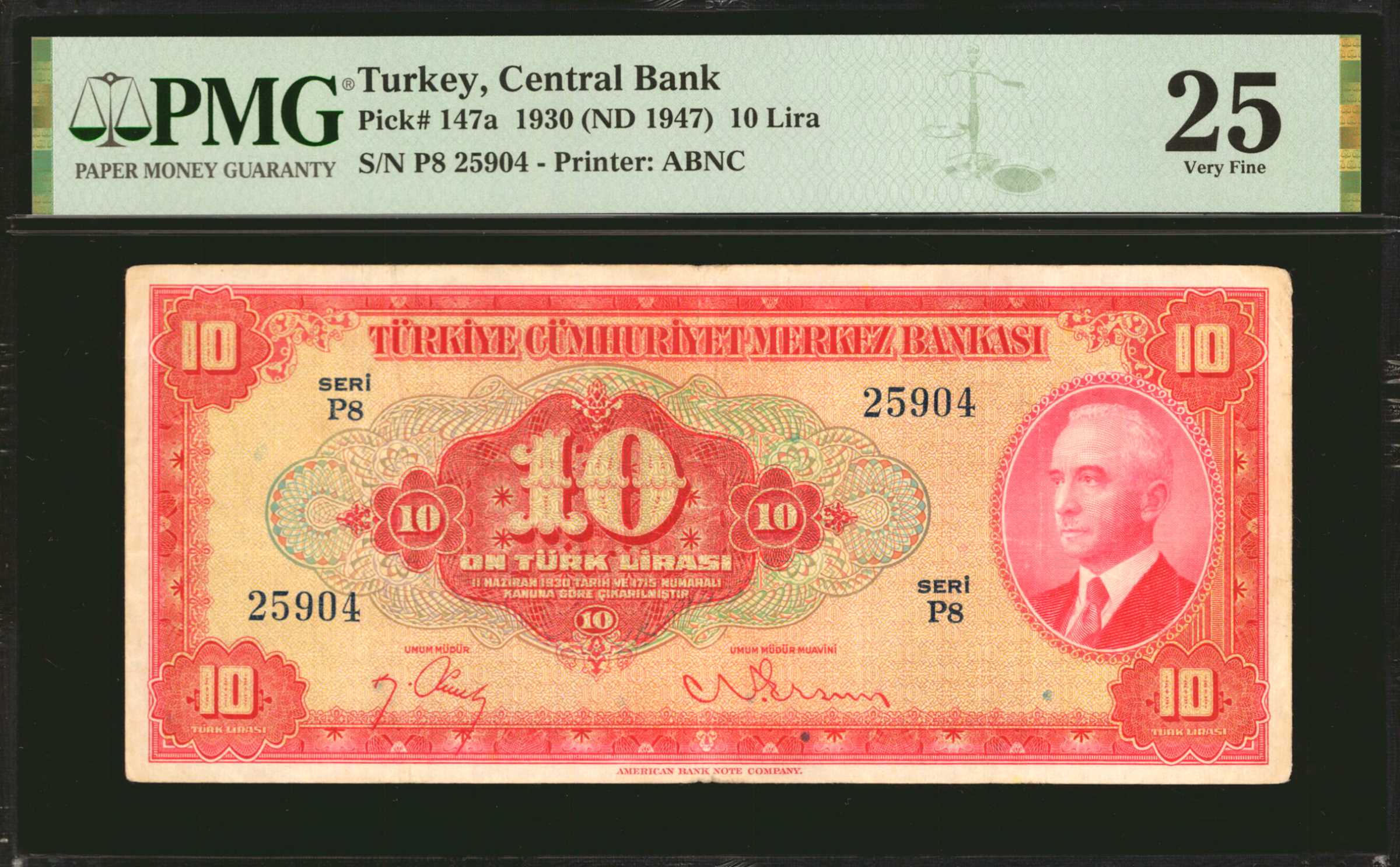 image for: Turkey  10 T?rk liras? (B214a)
