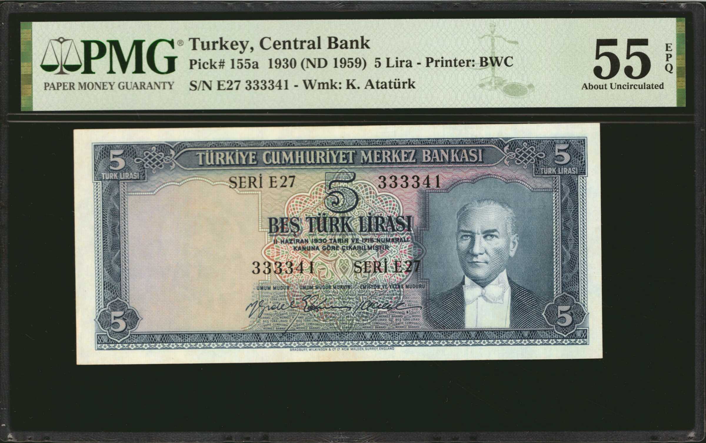 image for: Turkey  5 T?rk liras? (B236as)