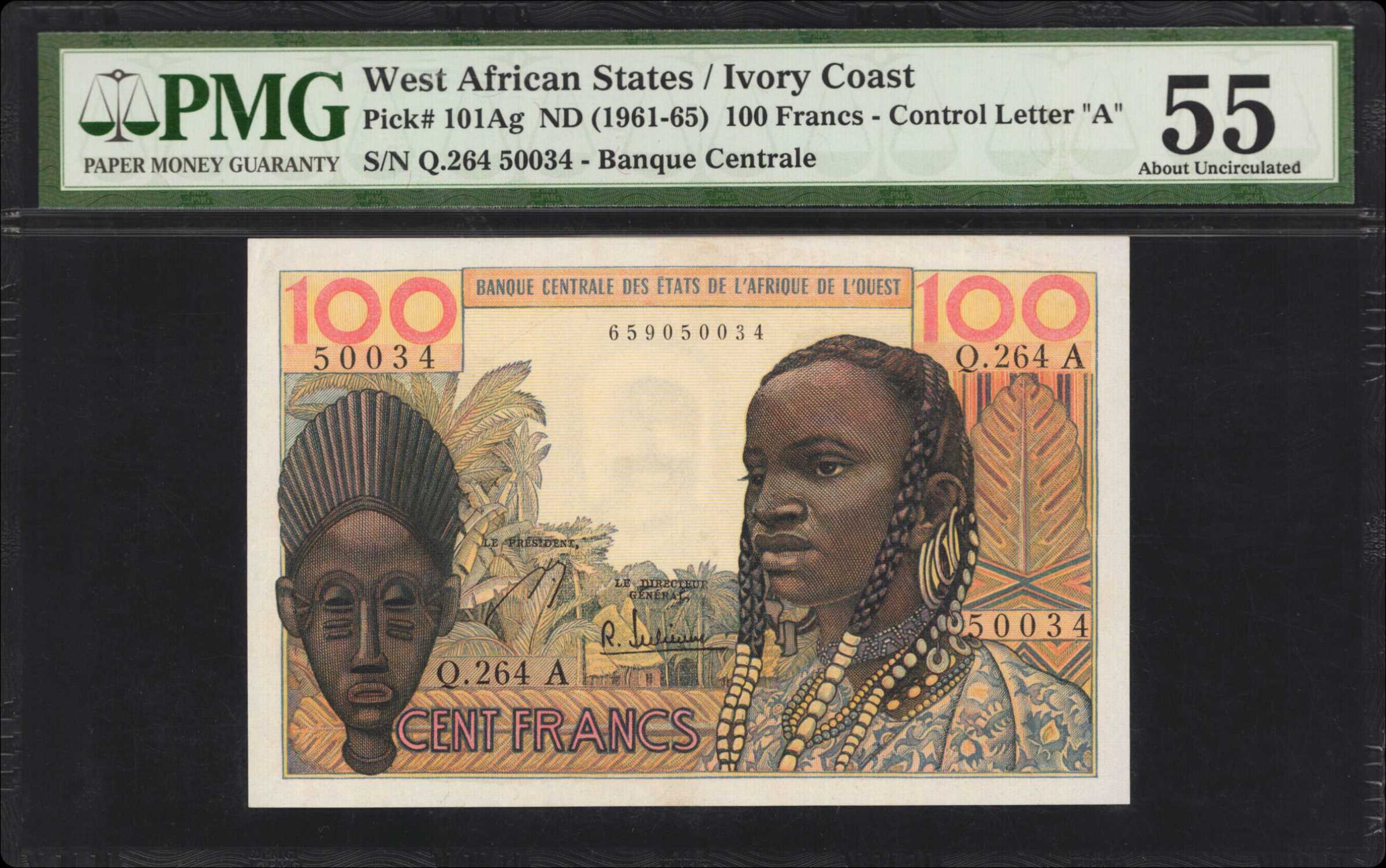 image for: West African States  100 francs (B106Ag)