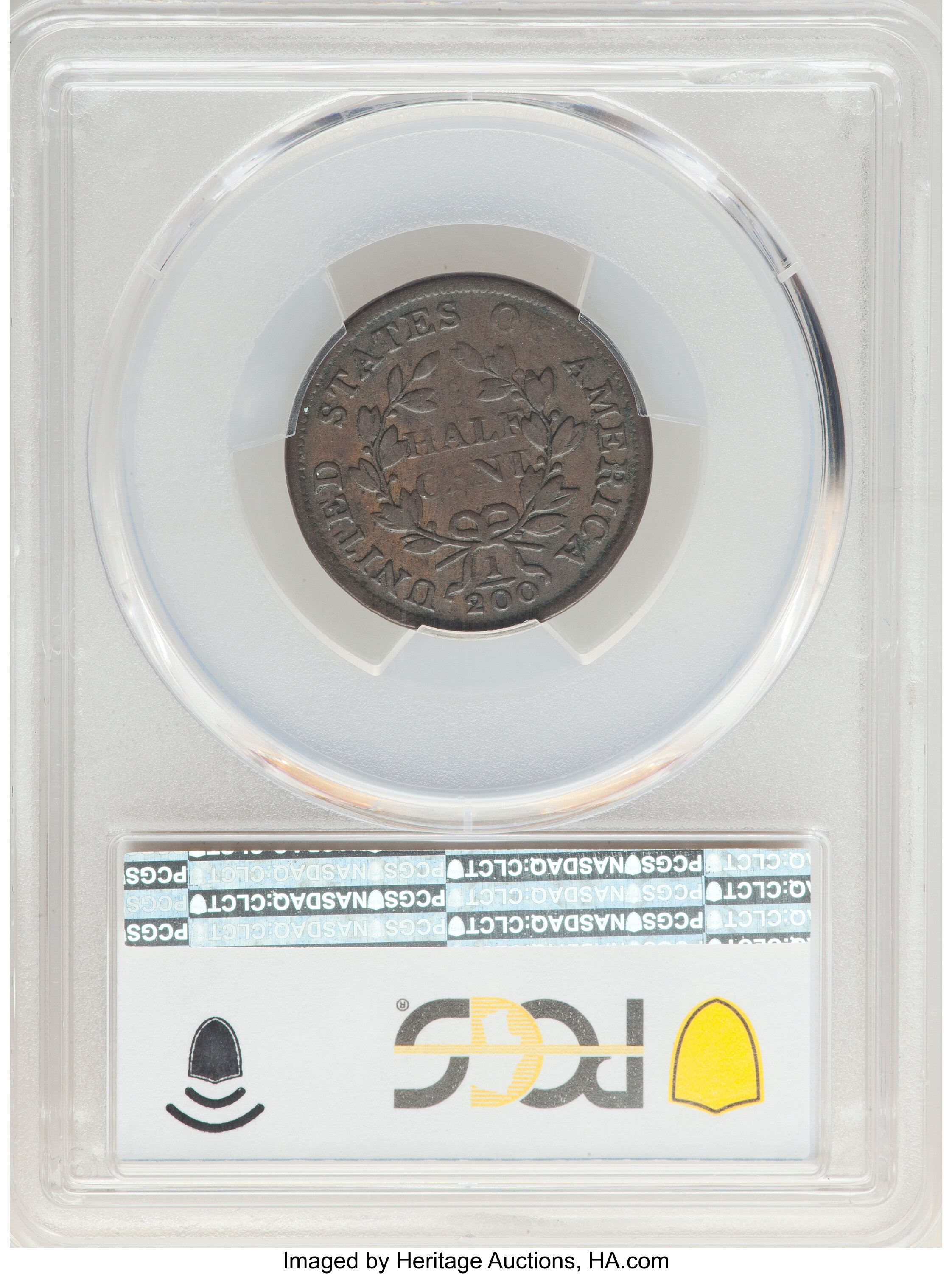 1802/0 1/2c Reverse of 1802, C-2 MS BN F12 BN thumbnail 4