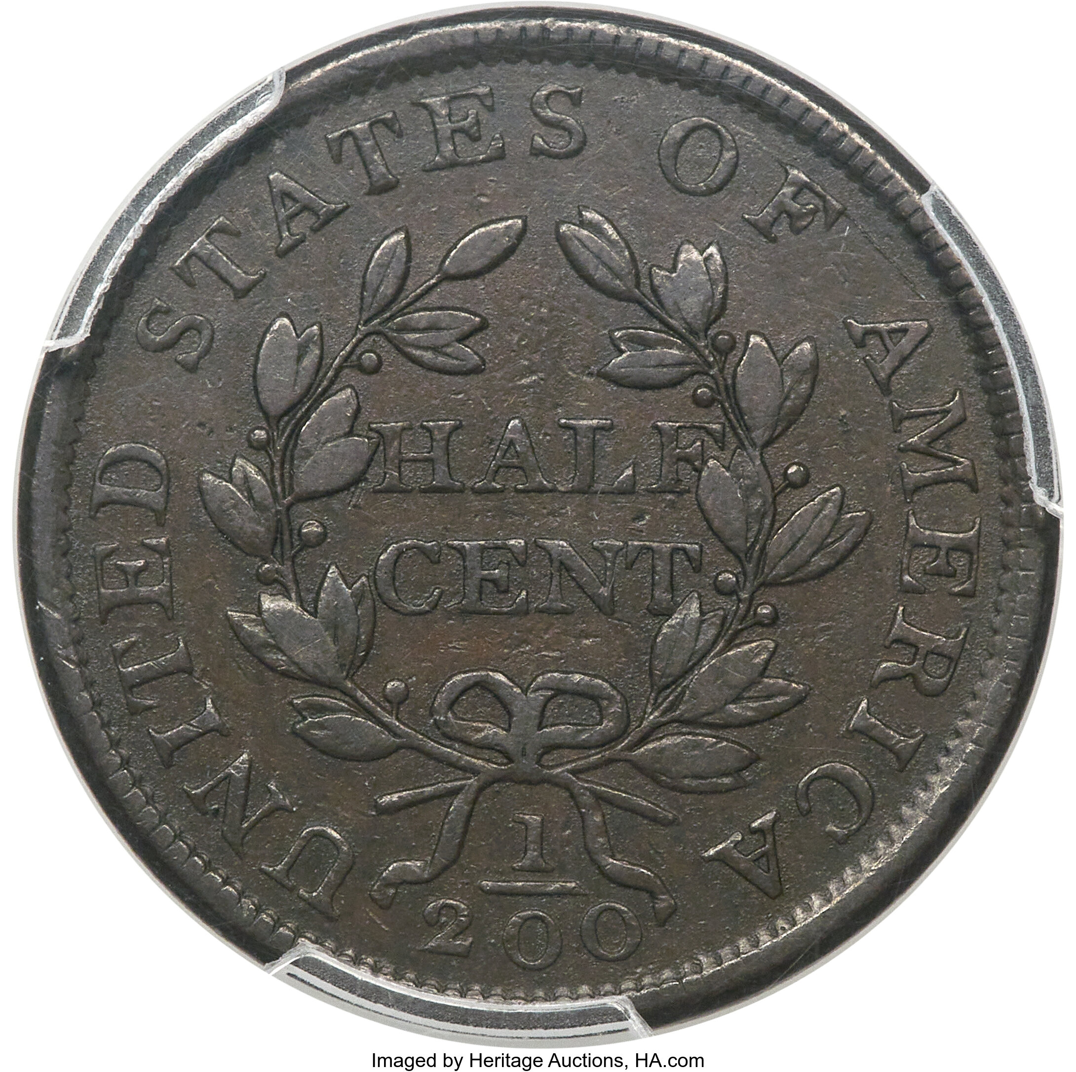 1804 1/2c Spiked Chin, C-7 MS BN VF30 BN thumbnail 11
