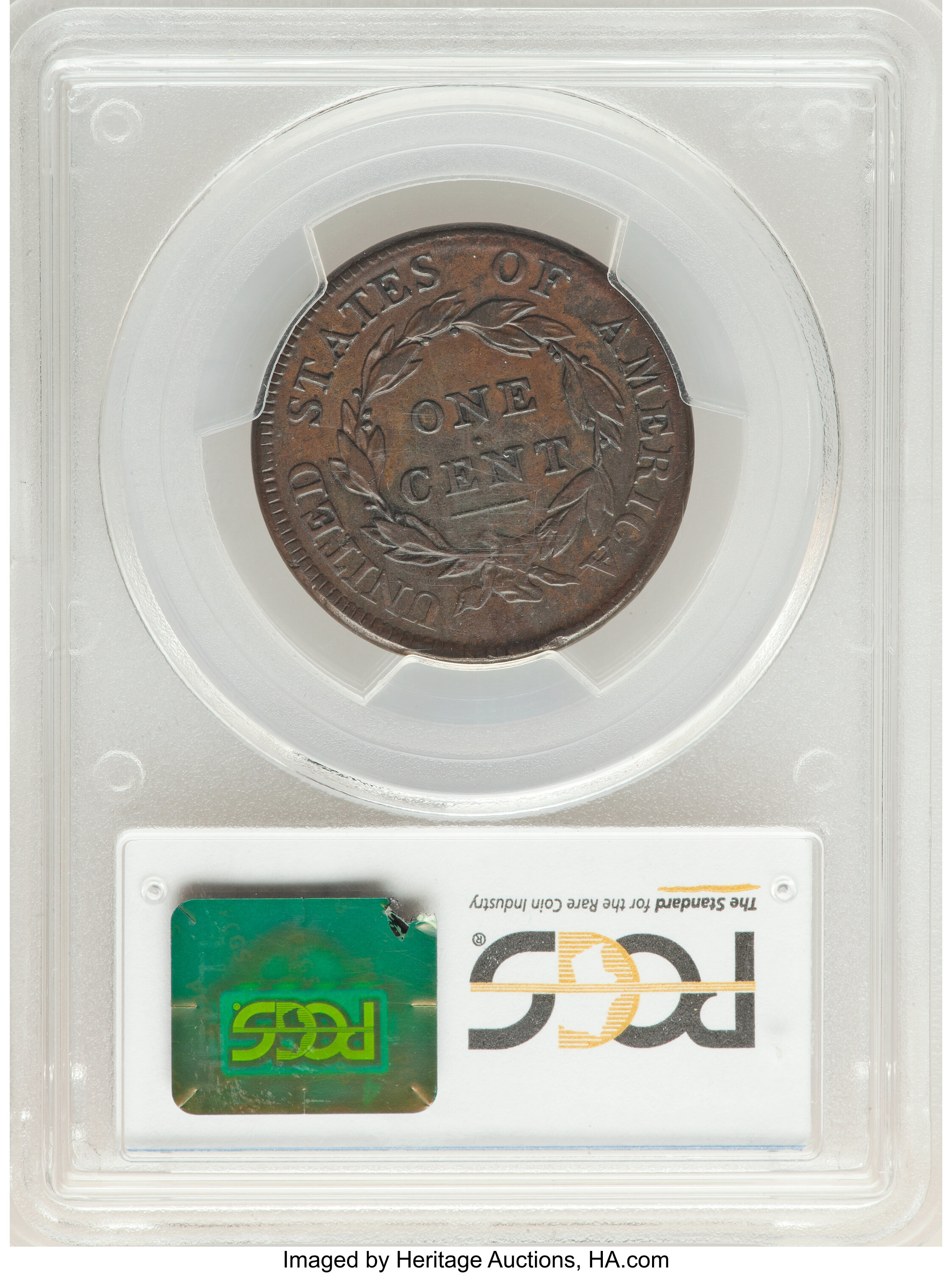 image for: 1813 1C S-293, B-1, R.2, AU50 PCGS....