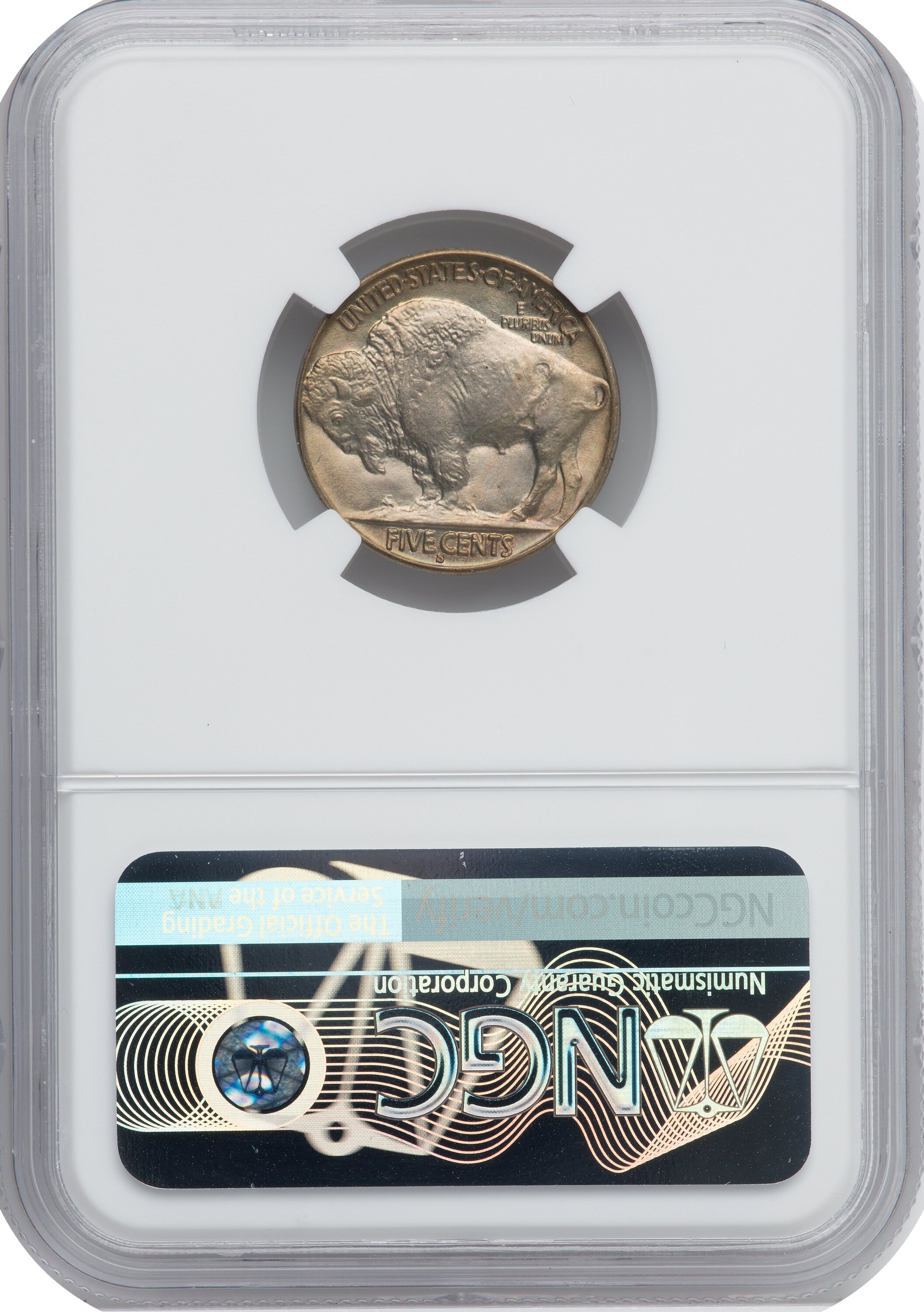 1937-S 5c MS68 thumbnail 4