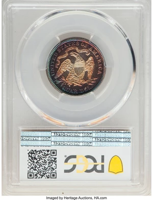 image for: 1890 25C PR66 Cameo PCGS....