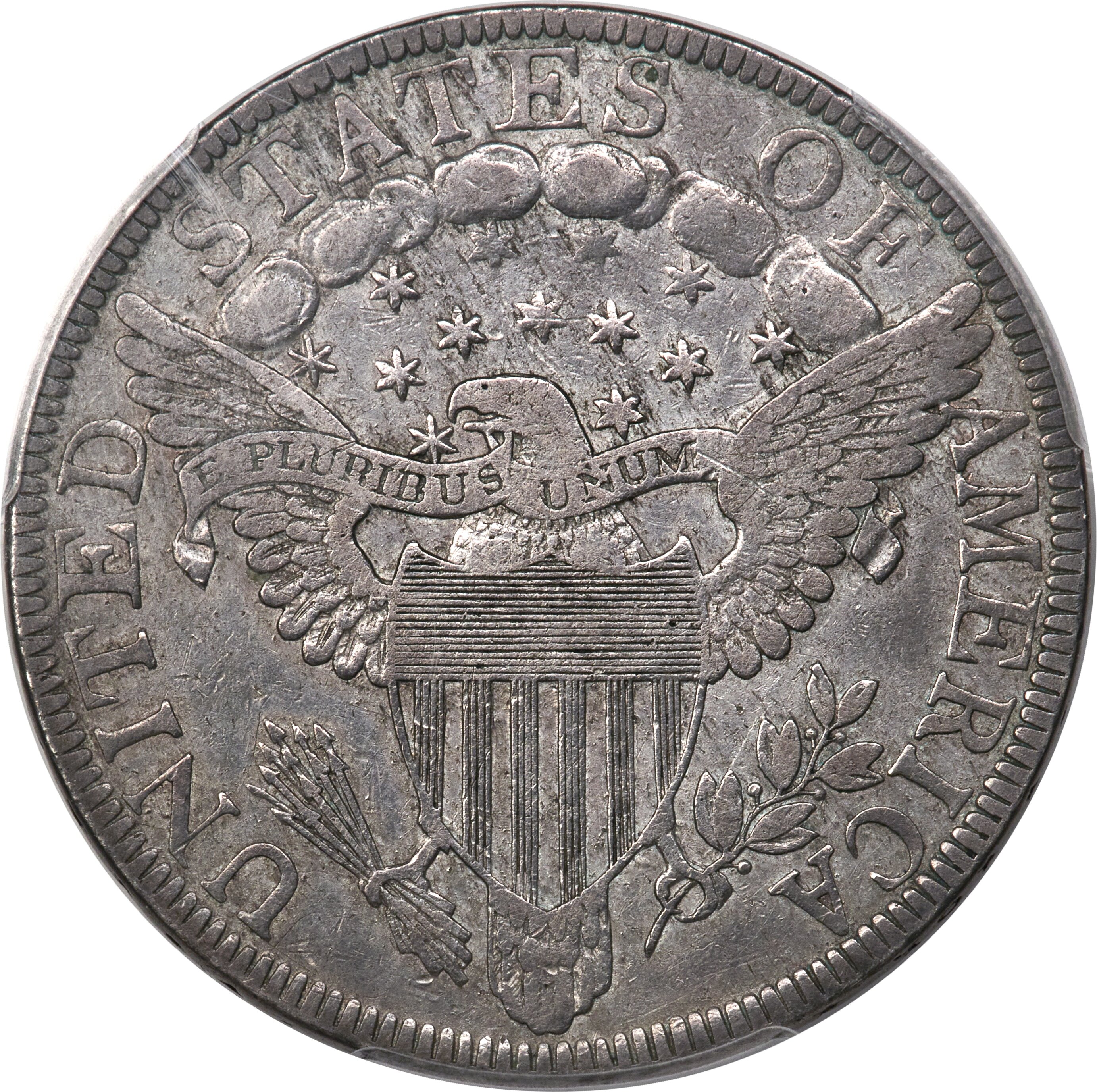 image for: 1801 50C O-102, T-1, R.4, VF25 PCGS....