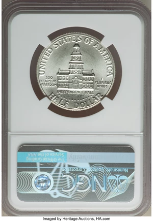 image for: 1976-S 50C Silver MS69 NGC....