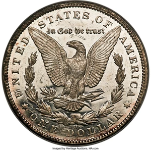image for: 1894-O $1 AU58 Deep Prooflike NGC....