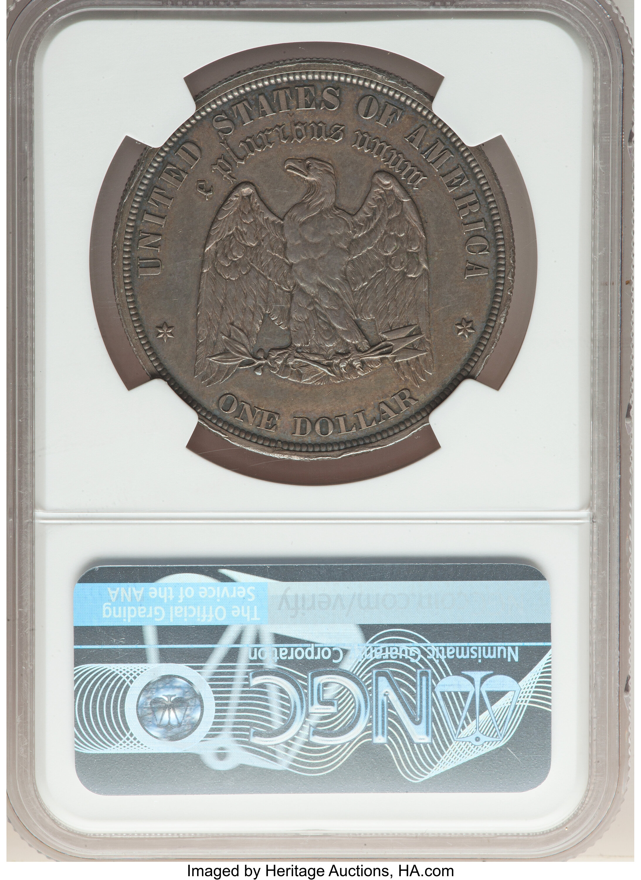 image for: 1878 $1 Dollar, Judd-1554, Pollock-1737, R.7, PR53 NGC. NGC Census: (2/14). PCGS Population: (0/37).  ...