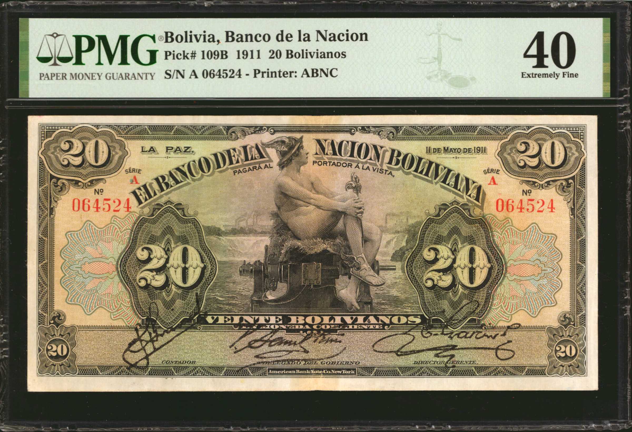 image for: Bolivia  20 bolivianos(B210fs)