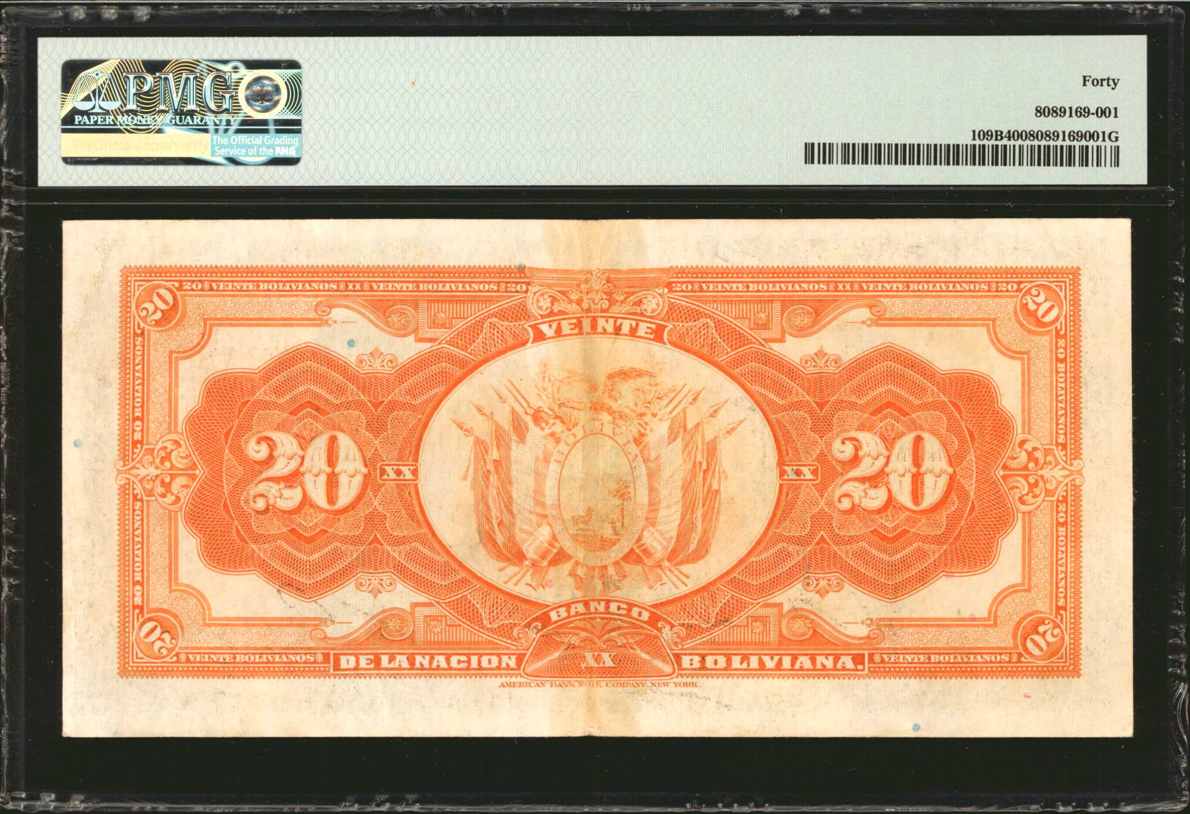 image for: Bolivia  20 bolivianos(B210g)