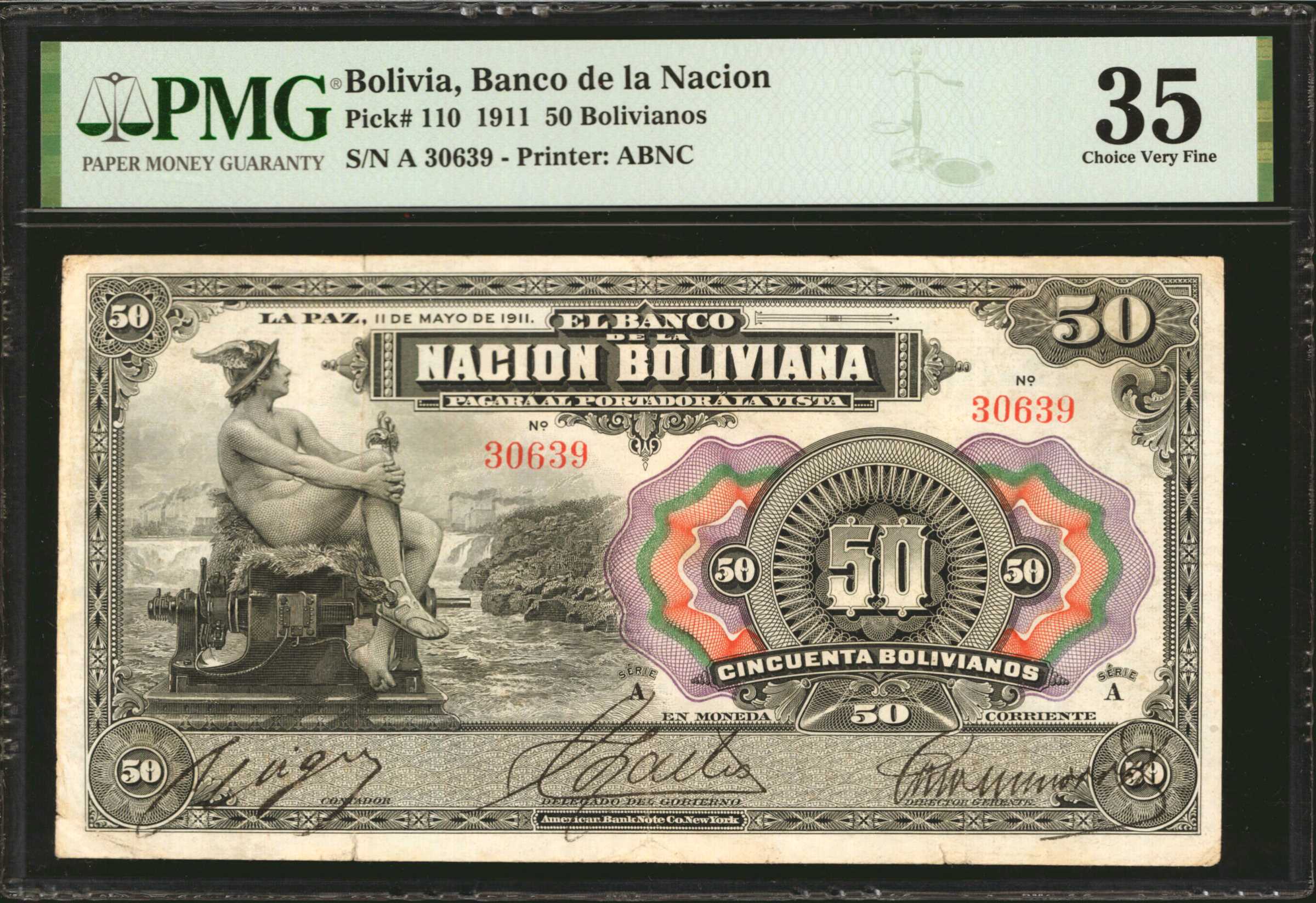 image for: Bolivia  50 bolivianos(B211p)