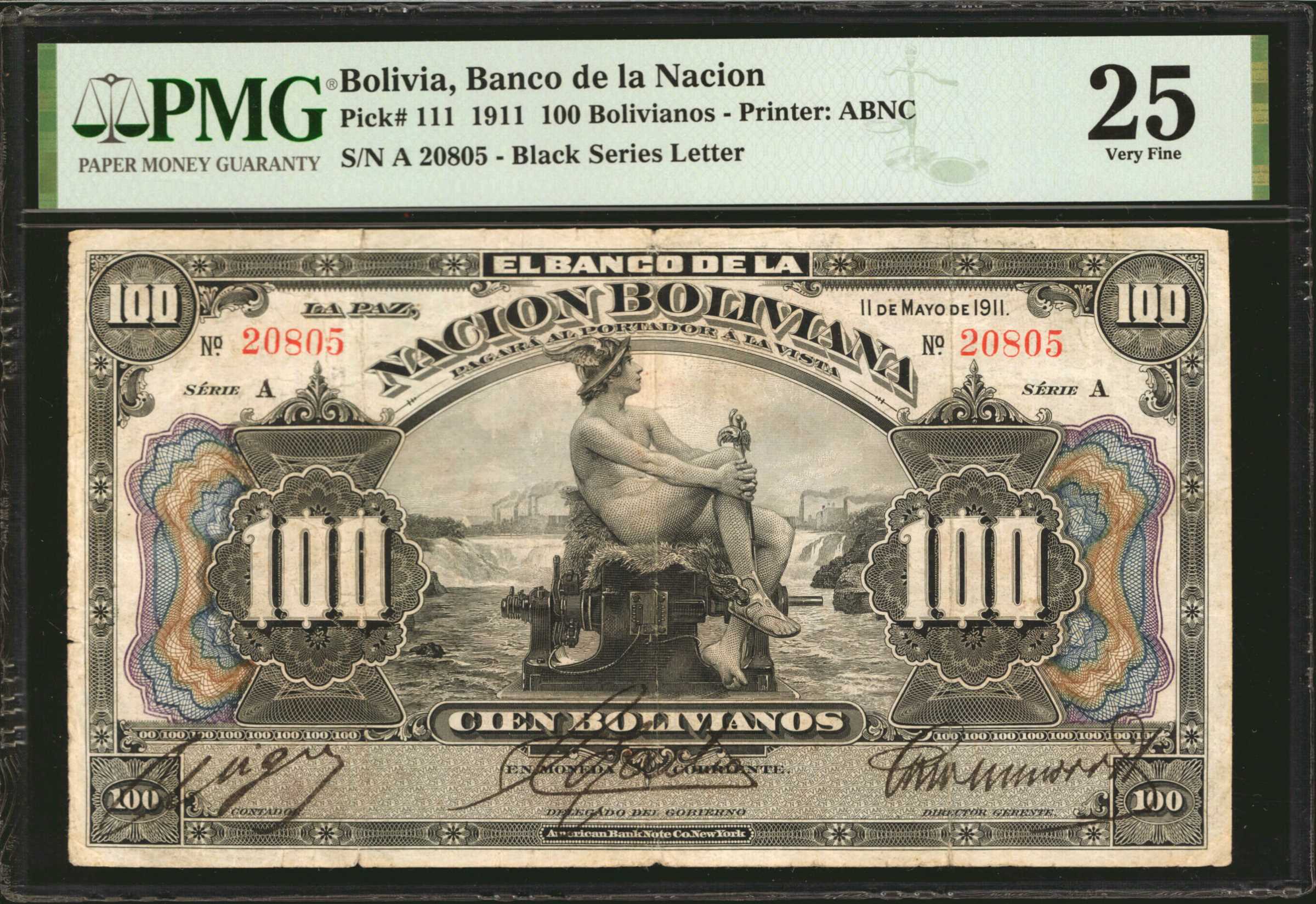 image for: Bolivia  100 bolivianos(B212b)