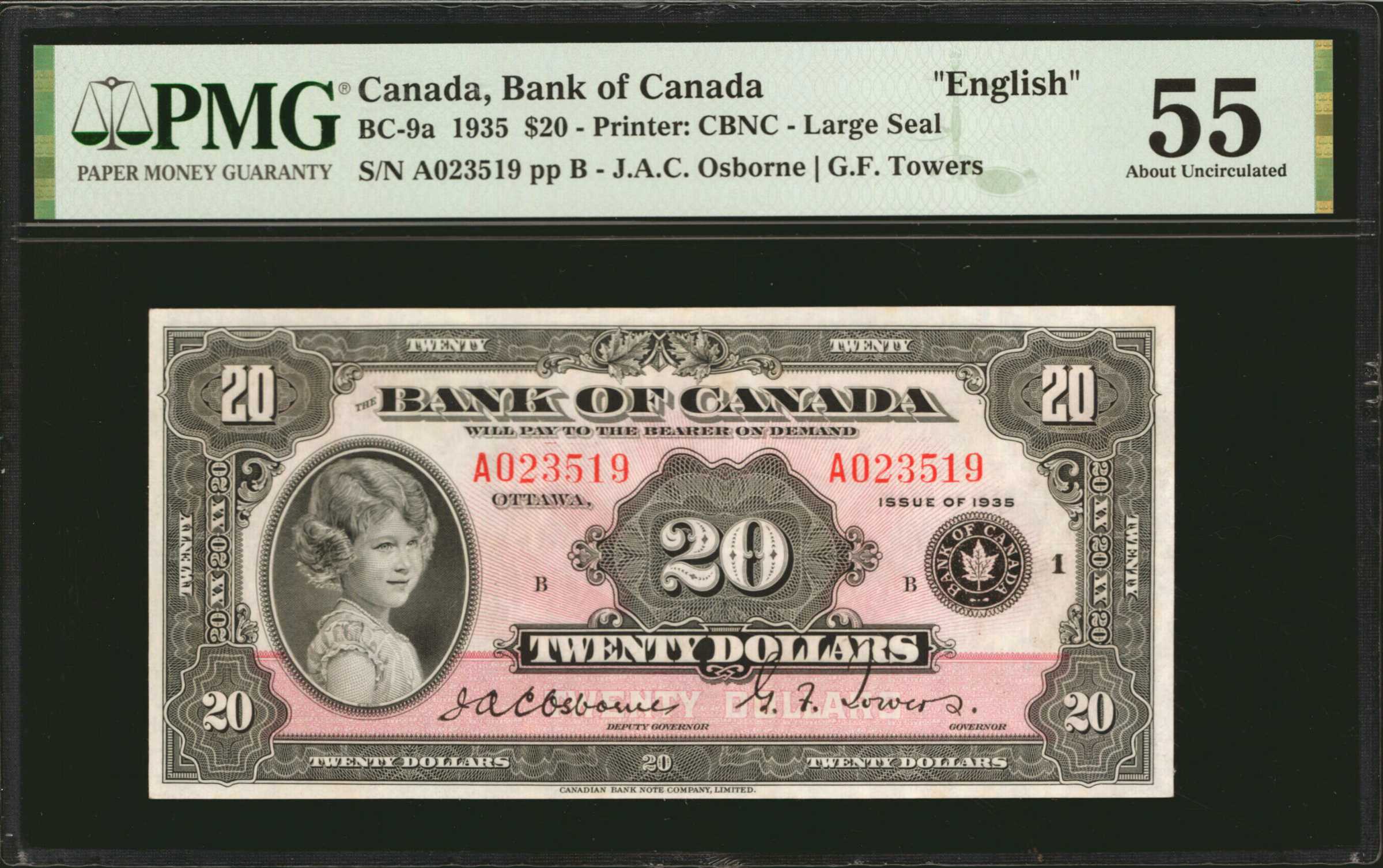 image for: Canada  10 dollars (B307a)